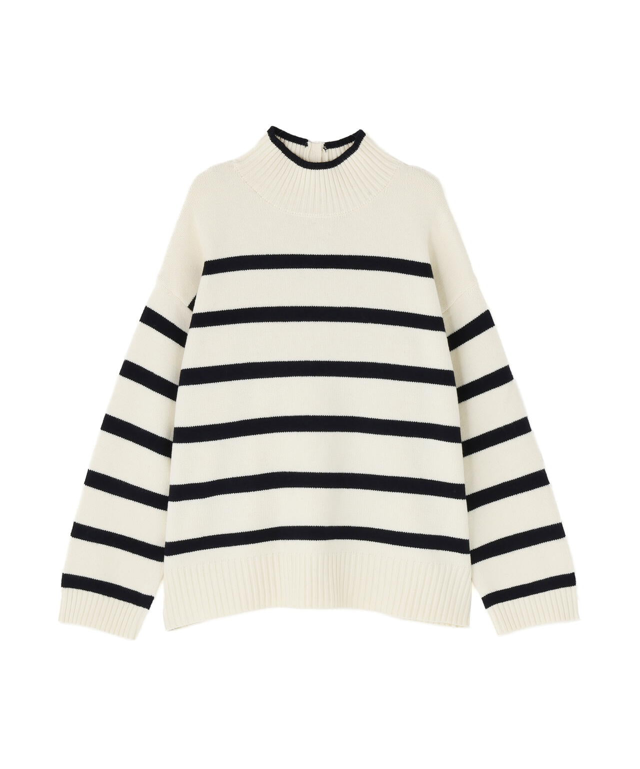 ナチュラルビューティーベーシック（NATURAL BEAUTY BASIC）/バックボタンタートルニット バックボタンタートルニット | NATURAL BEAUTY BASIC（ナチュラル