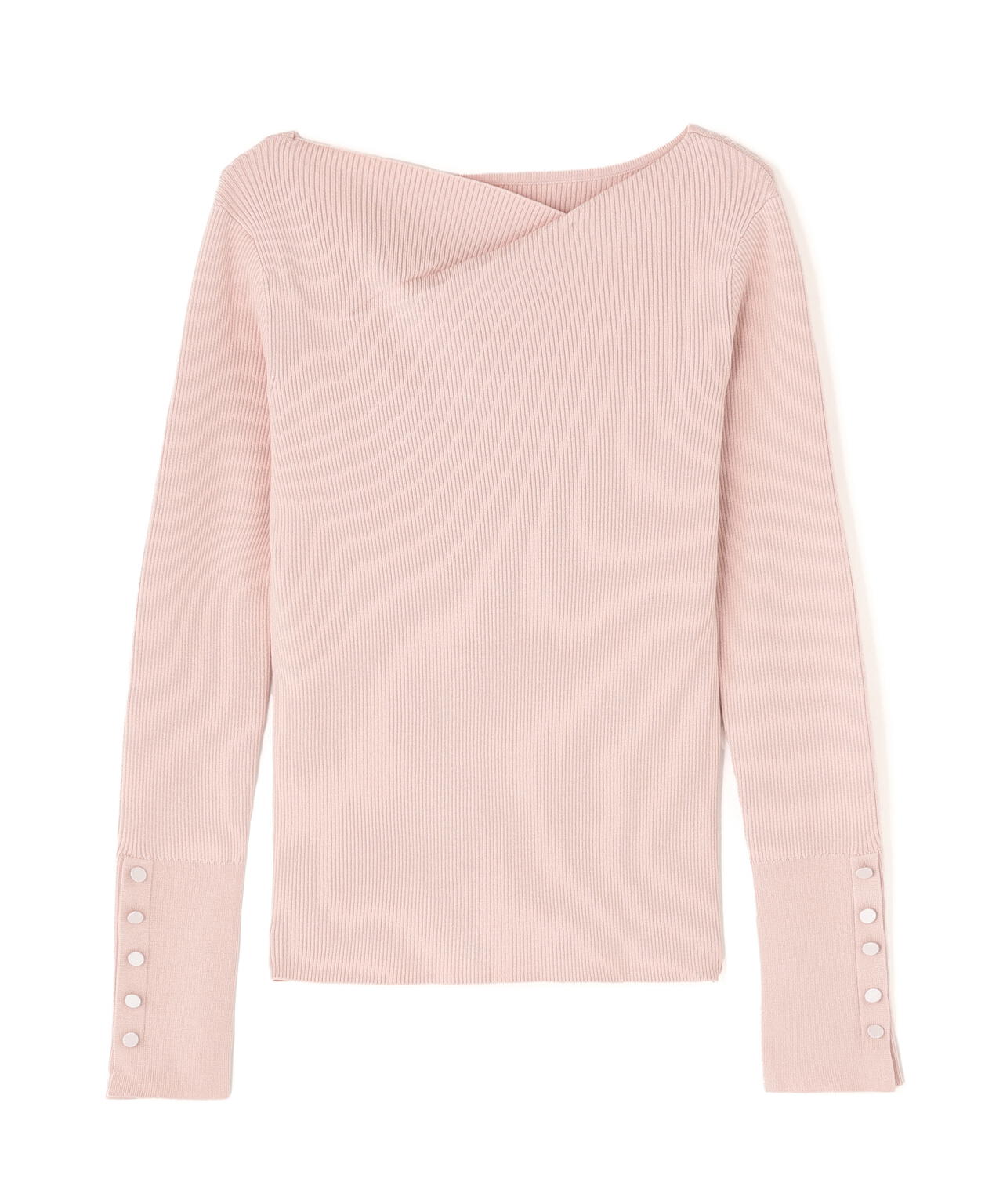 ニュアンスネックリブニット | NATURAL BEAUTY BASIC