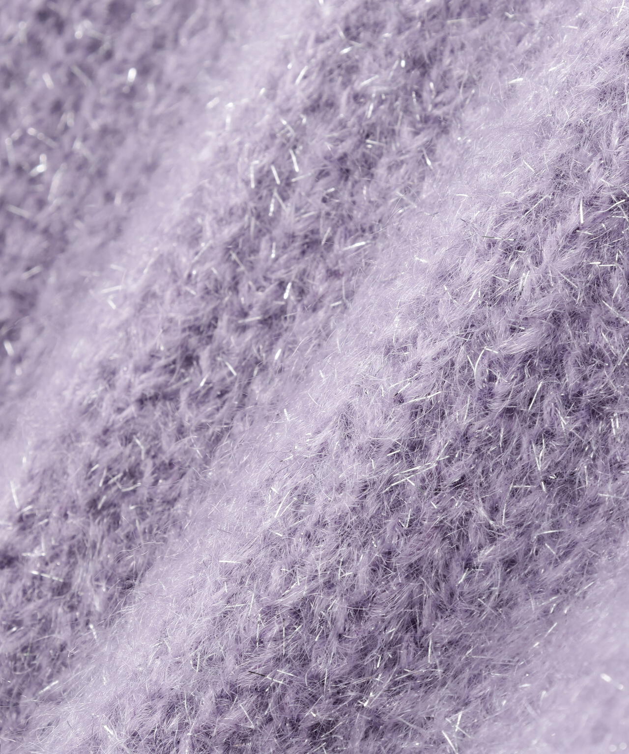 ヘアリーラメオフショルニット | NATURAL BEAUTY BASIC（ナチュラル