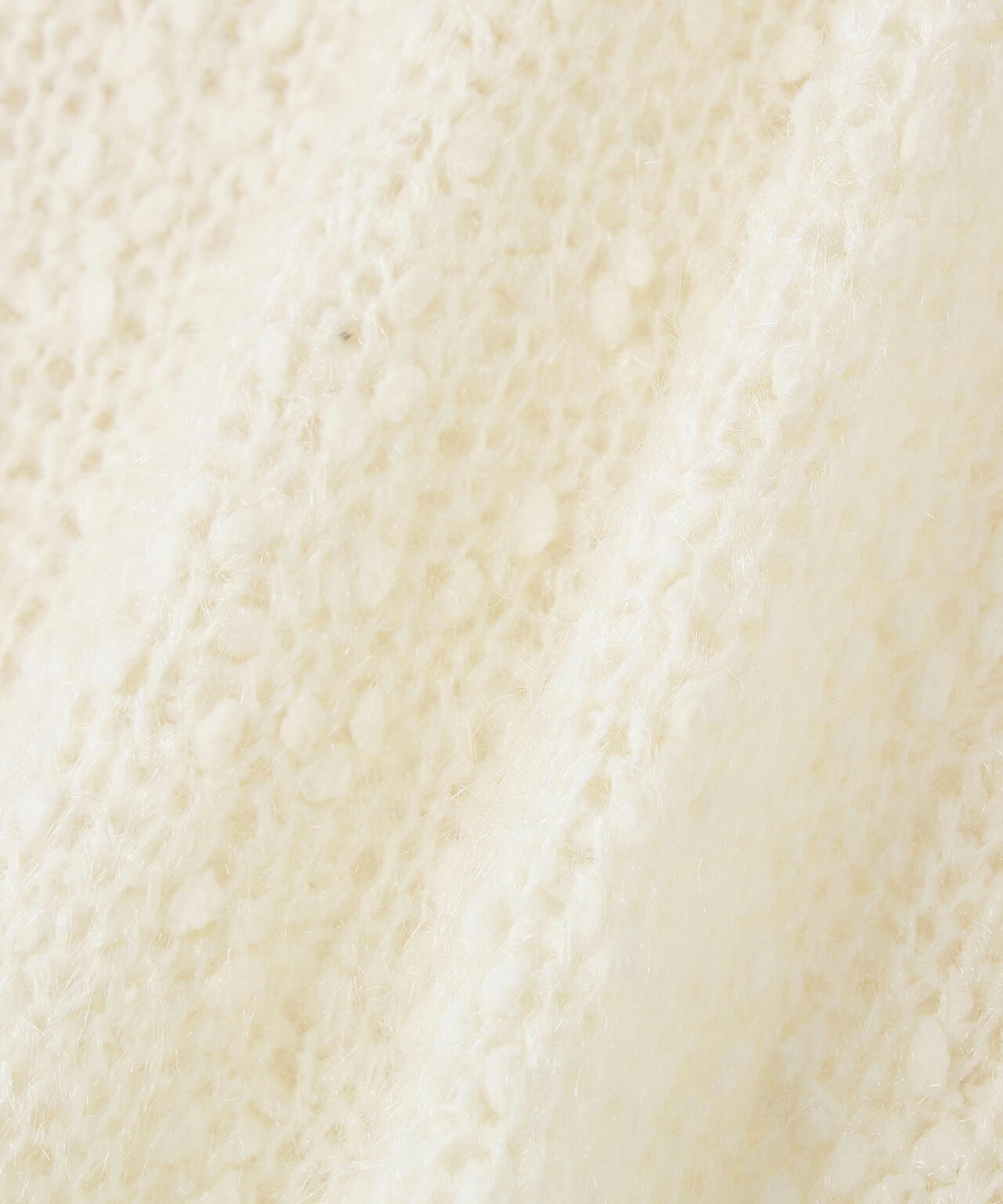 フェザーネップニット