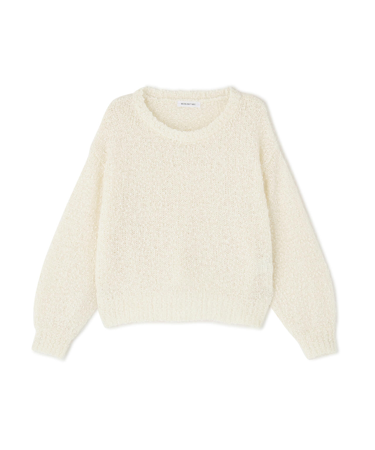 フェザーネップニット