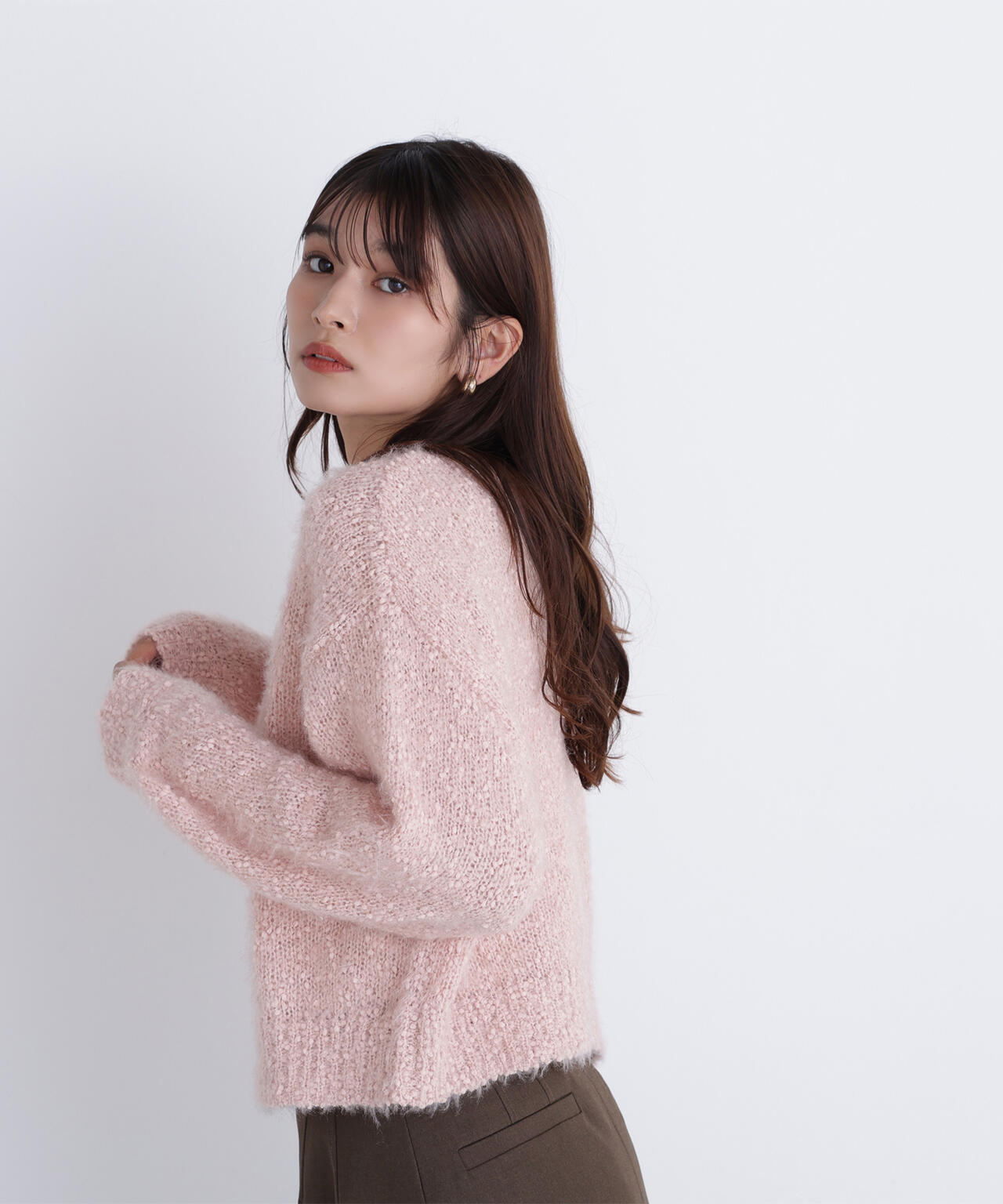 フェザーネップニット | NATURAL BEAUTY BASIC（ナチュラル