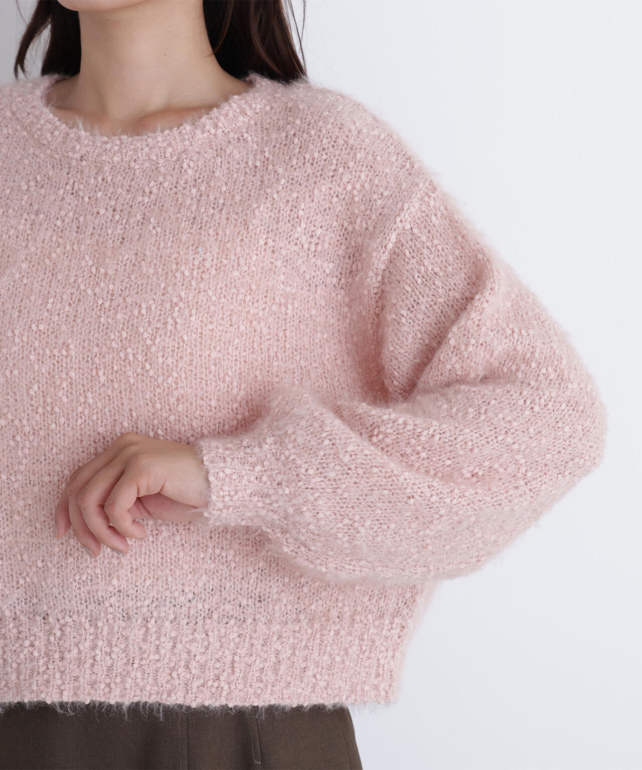 フェザーネップニット | NATURAL BEAUTY BASIC（ナチュラル