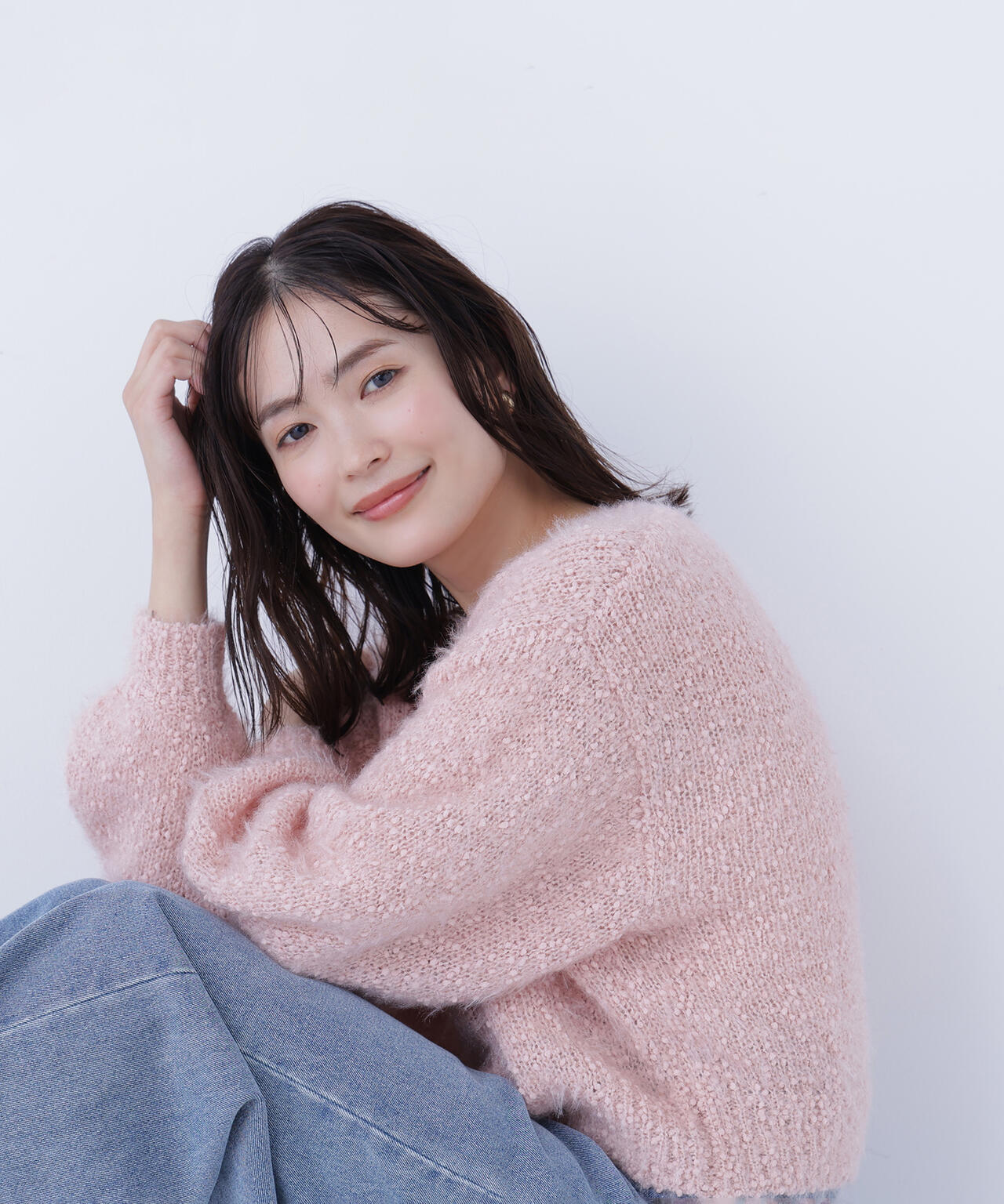 フェザーネップニット | NATURAL BEAUTY BASIC（ナチュラル