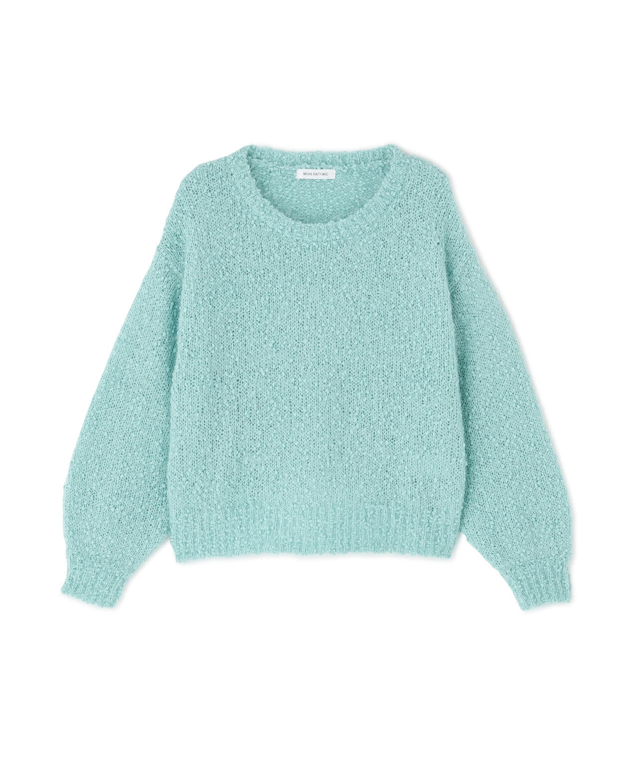 フェザーネップニット