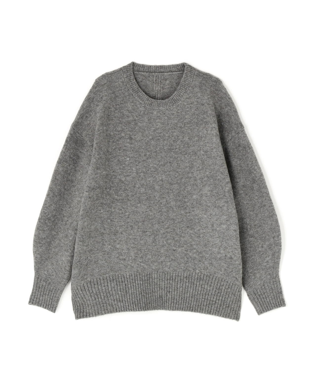 ※tama※SEAバックスリットニット　グレー バックスリットミドルニット | NATURAL BEAUTY BASIC（ナチュラル