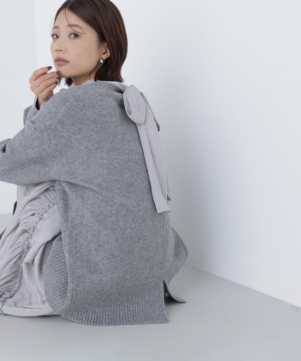 未使用品 日本未入荷  ニット UK6 ちょうど、いい服】しれっと、できすぎニット | NATURAL BEAUTY BASIC