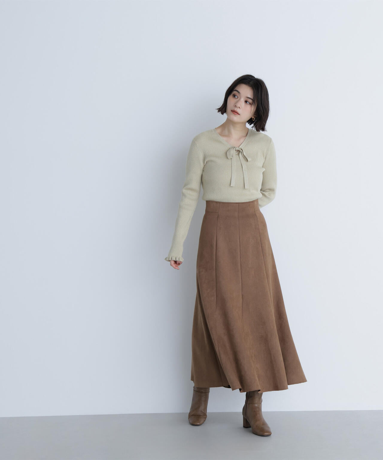 Rene ボウタイニット　34 洗える ボウタイニット【ZEGNA BARUFFA】|キャラ・オ・クルス