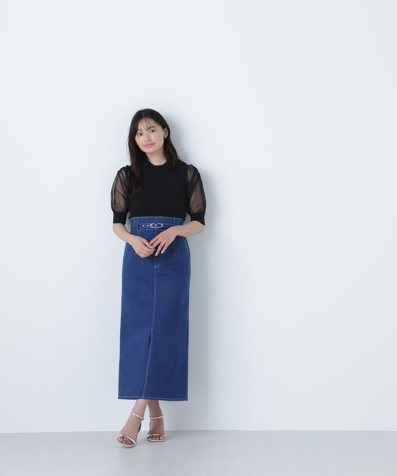 シアースリットスリーブニット | NATURAL BEAUTY BASIC（ナチュラル