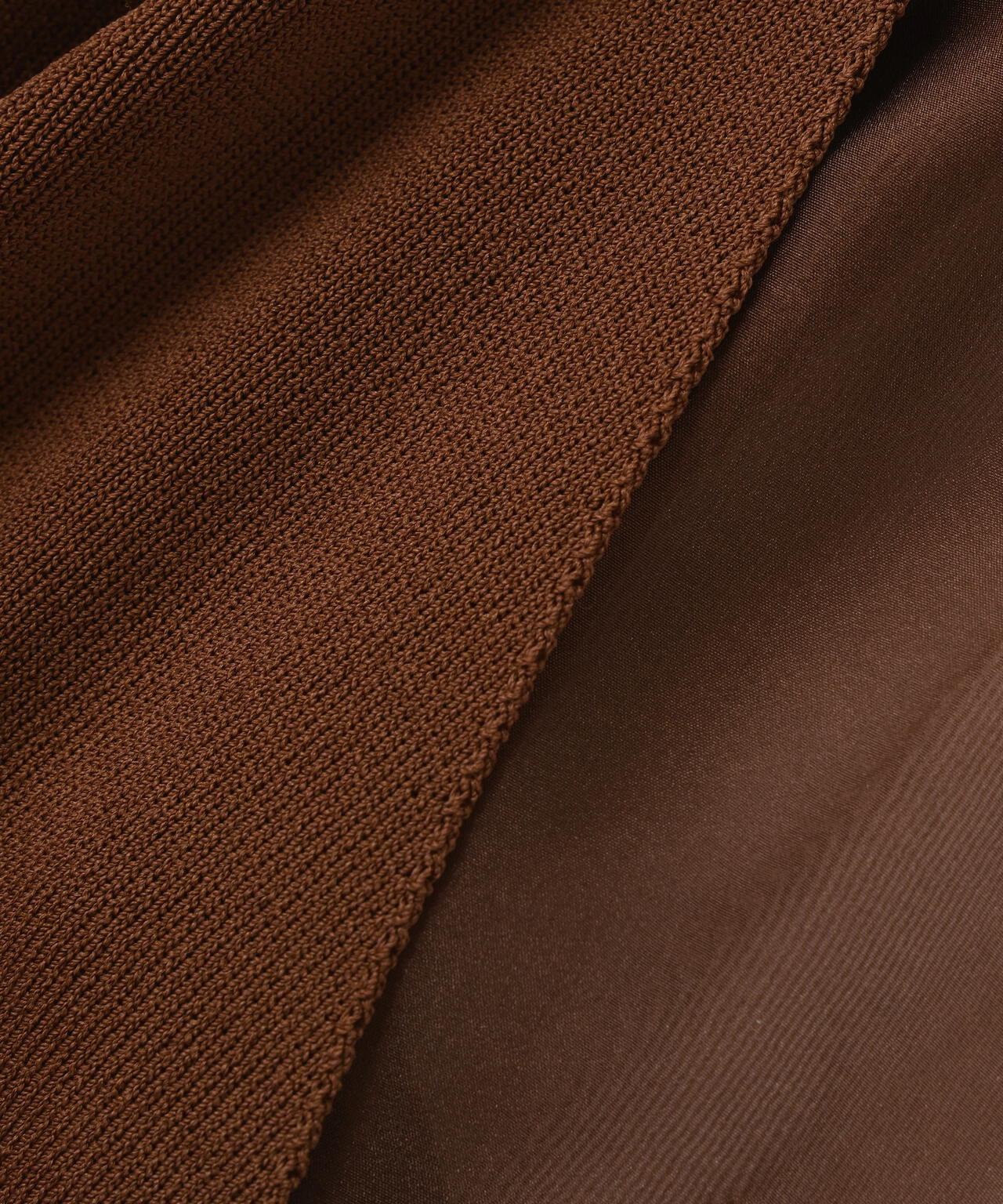 シアーレイヤースリーブニット