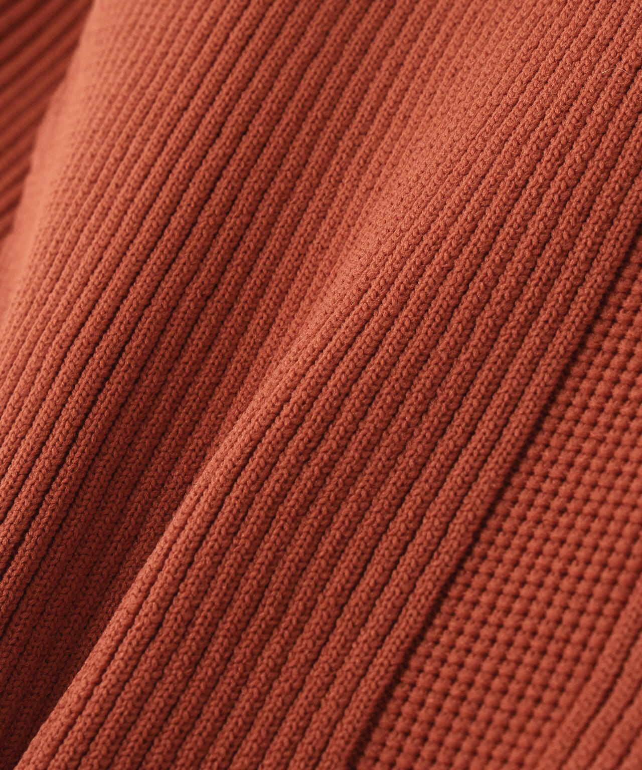 シアーペプラムフォルムニット