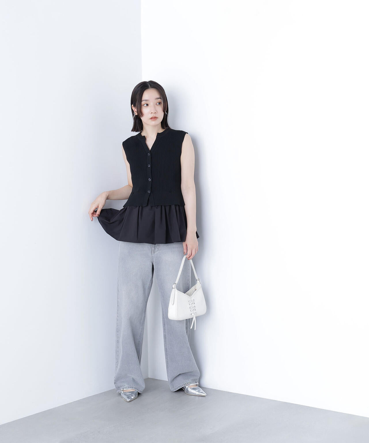 2wayドッキングペプラムベスト