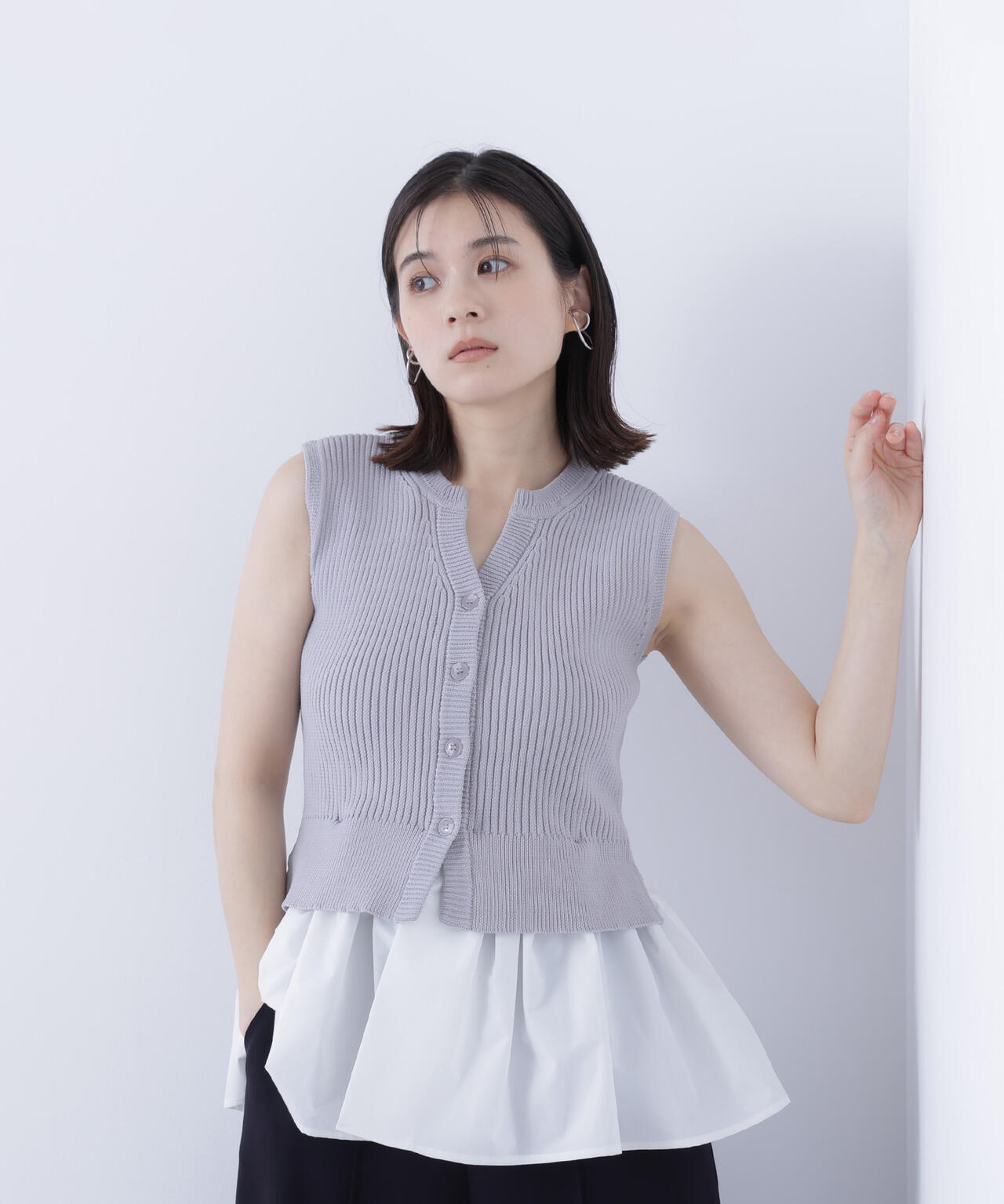 2wayドッキングペプラムベスト