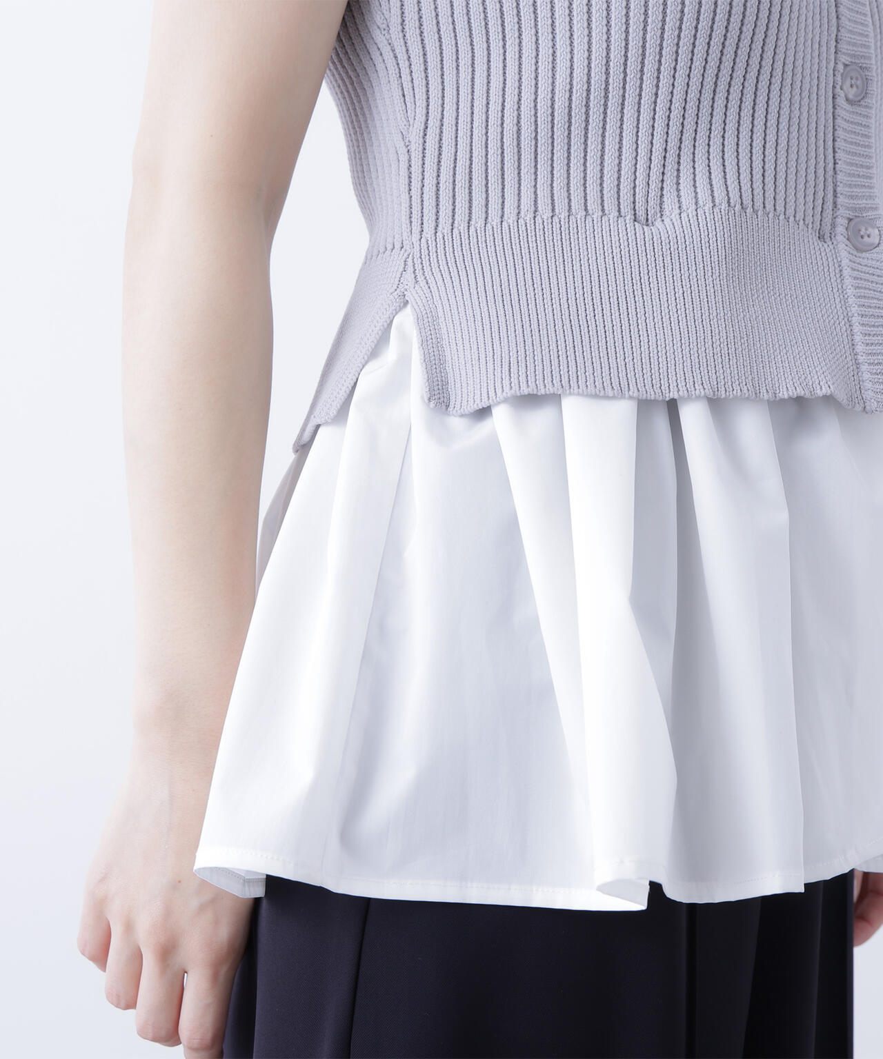 2wayドッキングペプラムベスト