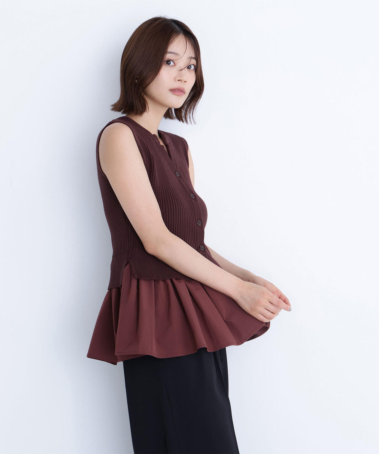 2wayドッキングペプラムベスト