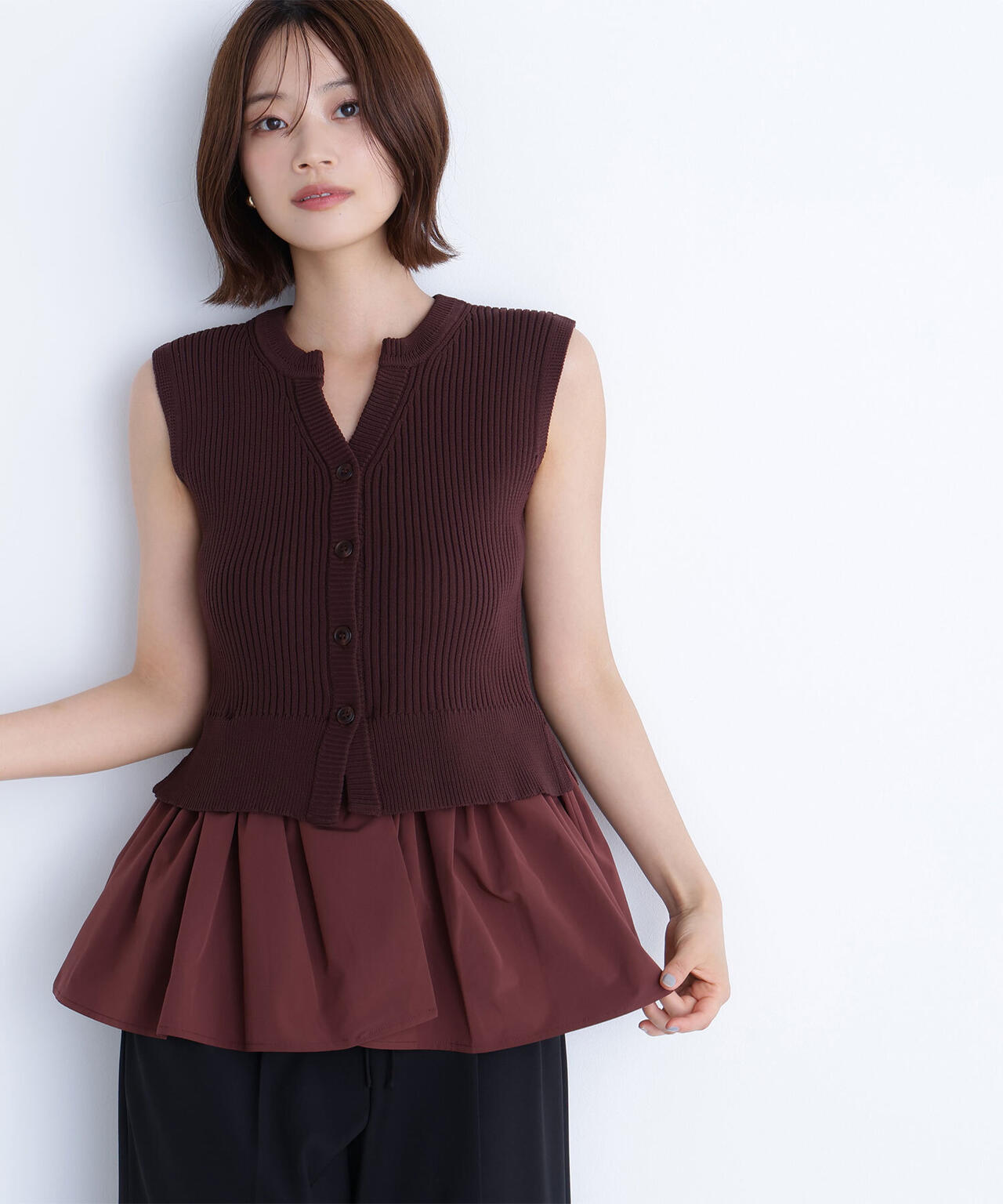 2wayドッキングペプラムベスト