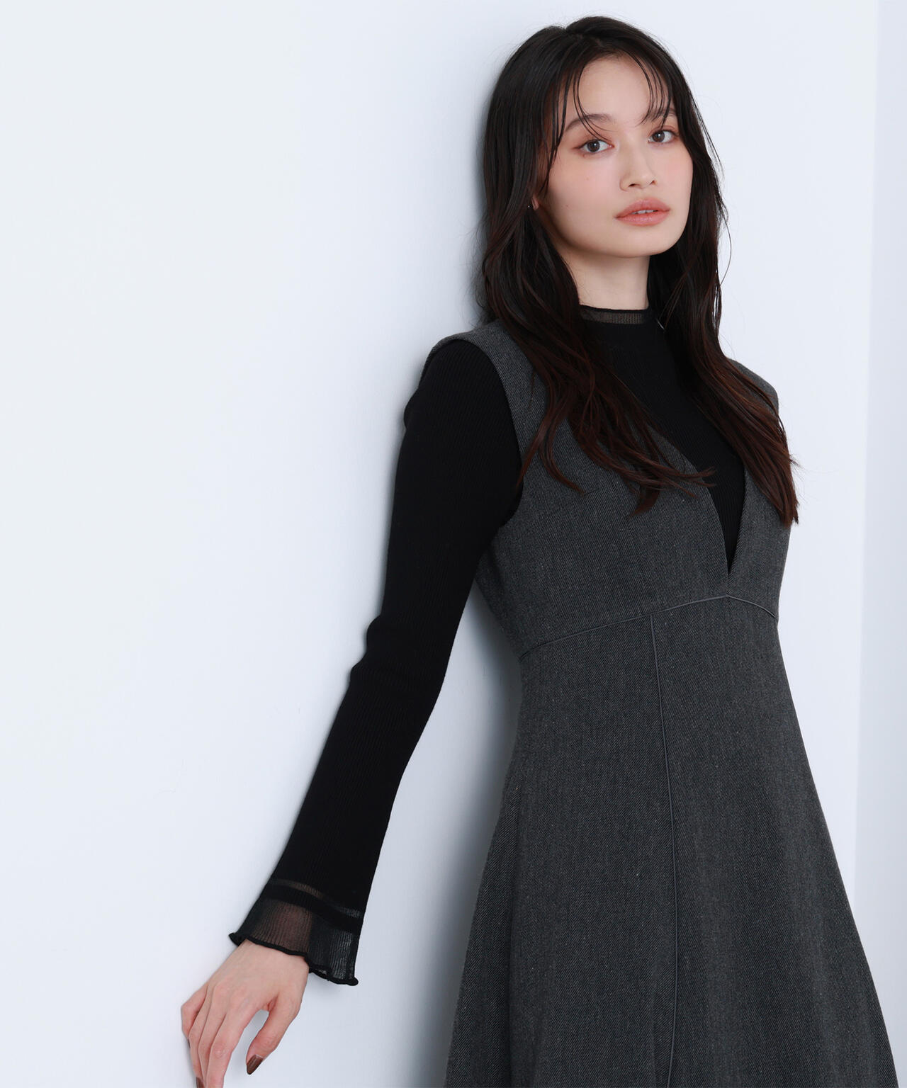 【Oggi・sweet掲載】【ちょうど、いい服】“さりげな”シアースリーブニット