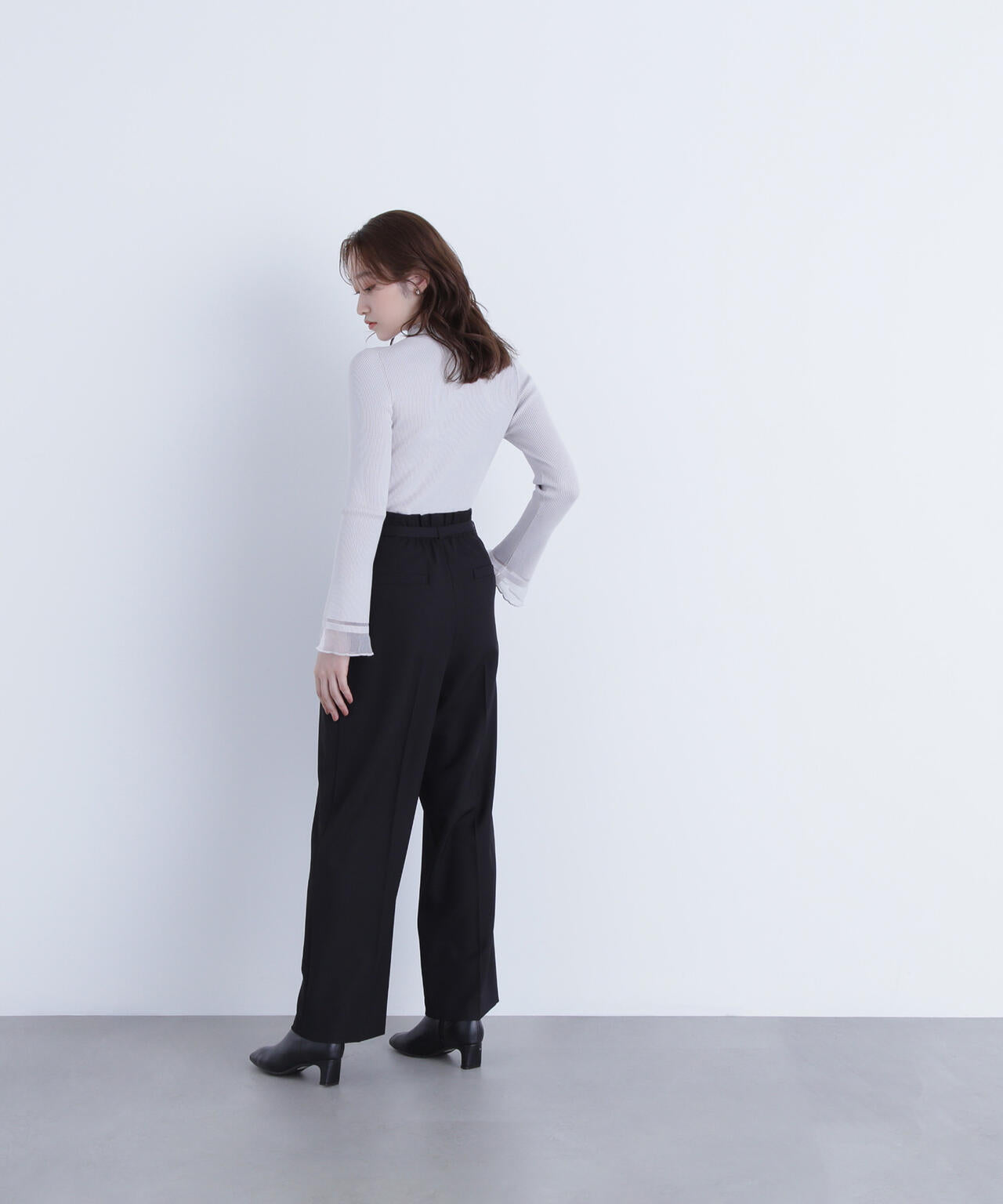 【Oggi・sweet掲載】【ちょうど、いい服】“さりげな”シアースリーブニット