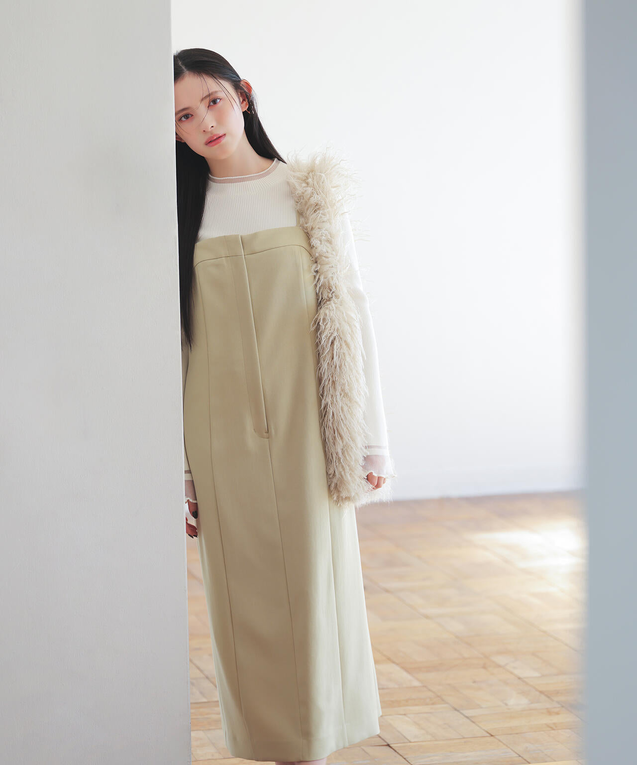 【Oggi・sweet掲載】【ちょうど、いい服】“さりげな”シアースリーブニット