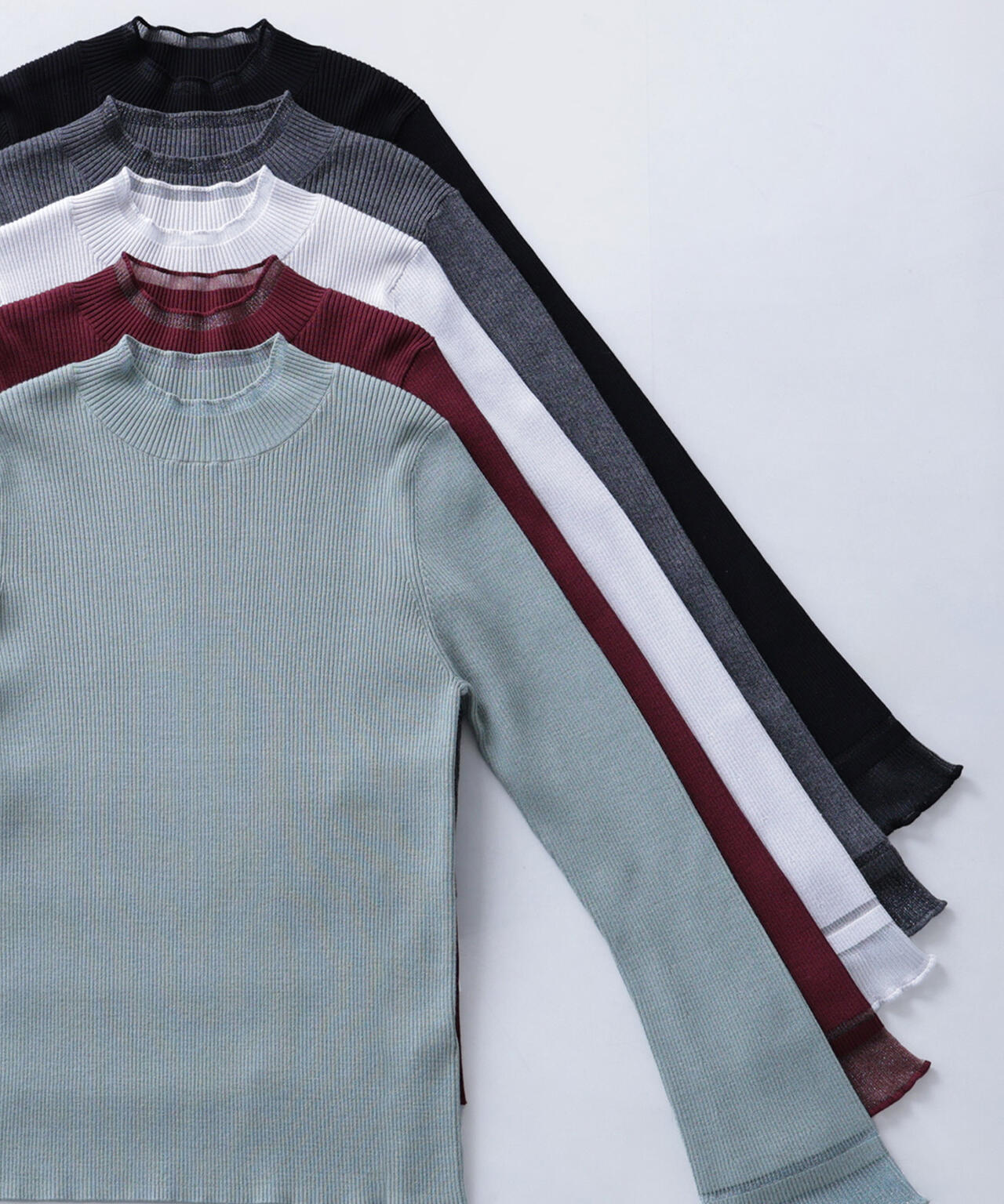 【Oggi・sweet掲載】【ちょうど、いい服】“さりげな”シアースリーブニット