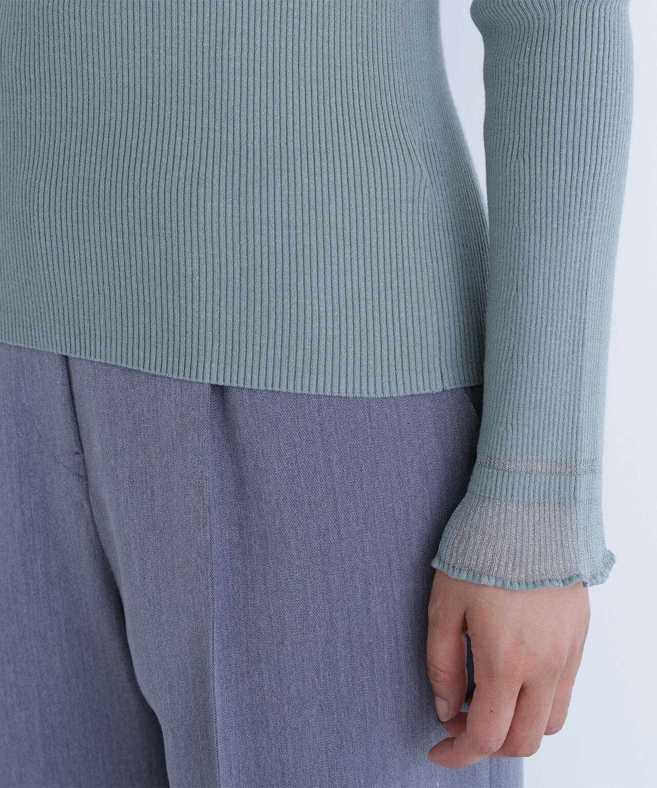 【Oggi・sweet掲載】【ちょうど、いい服】“さりげな”シアースリーブニット