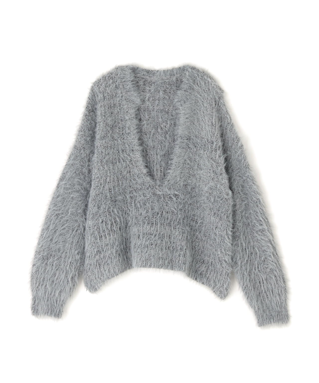 Oggi掲載】キーネックシャギーラメニット | NATURAL BEAUTY BASIC