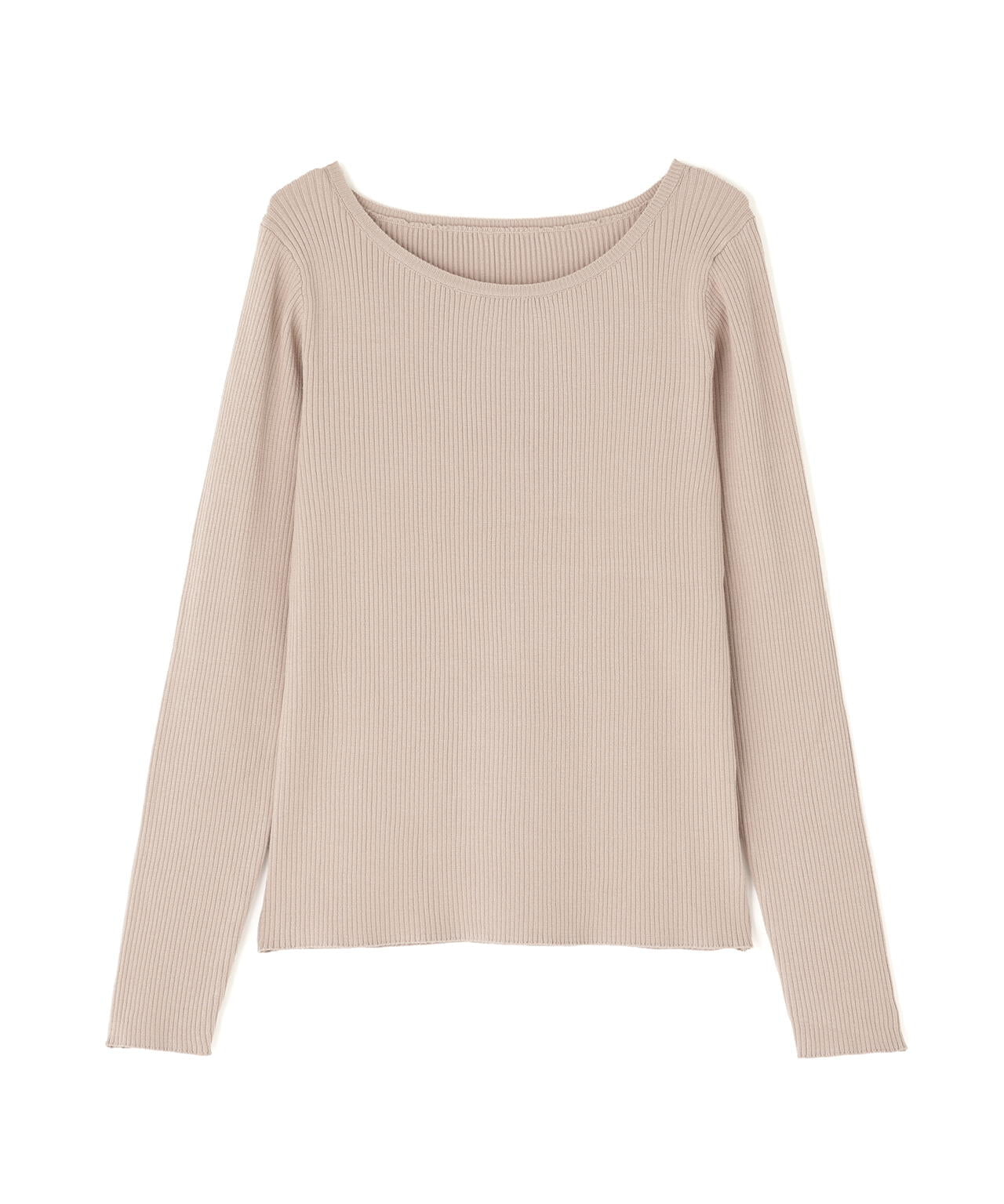 【タカシマヤゲートタワーモール・mix.tokyo 限定カラー:ブラウンxオフ】ヘアリーペプラムキャミセットニット