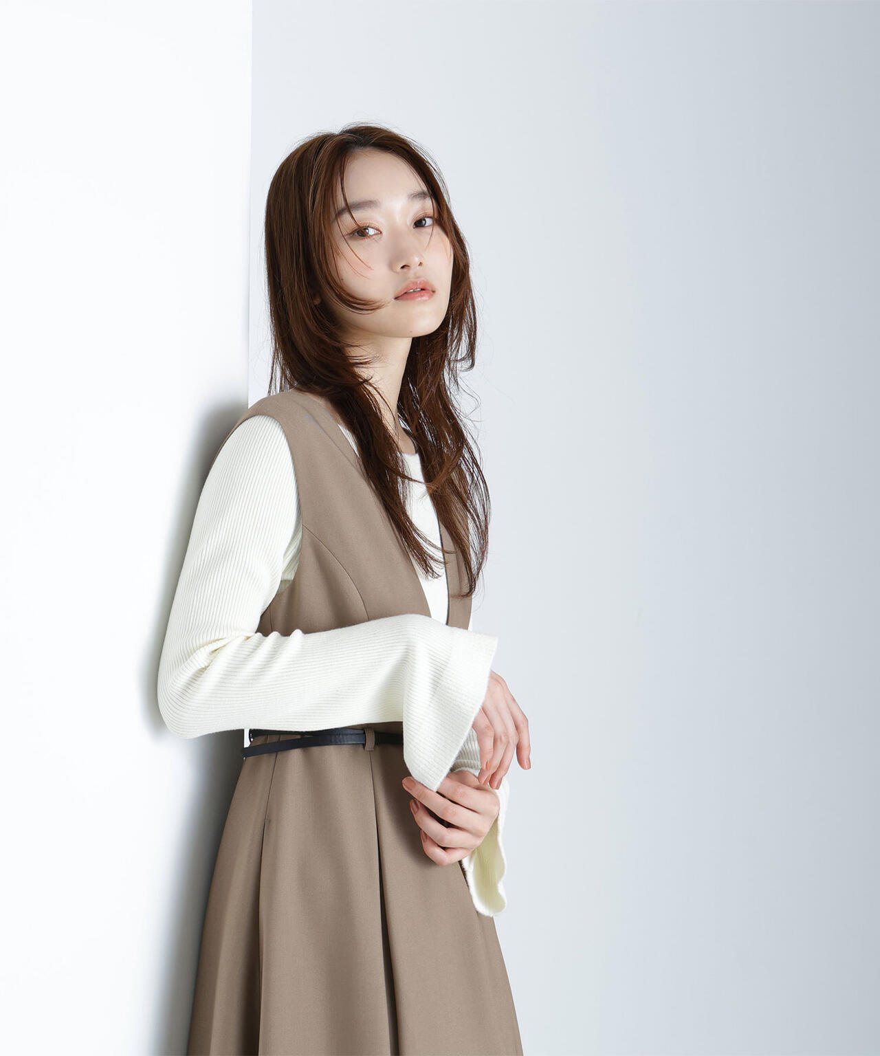 ミニシャギートリムニット | NATURAL BEAUTY BASIC（ナチュラル