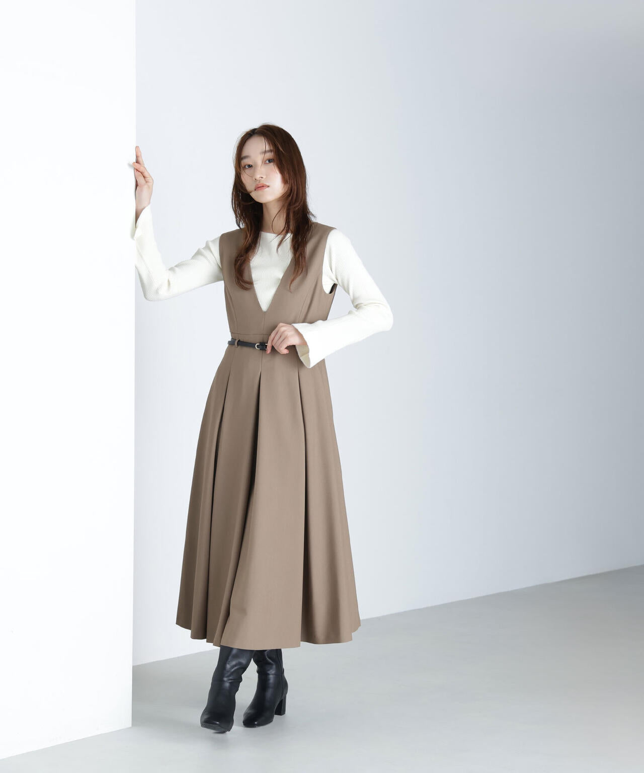 ミニシャギートリムニット