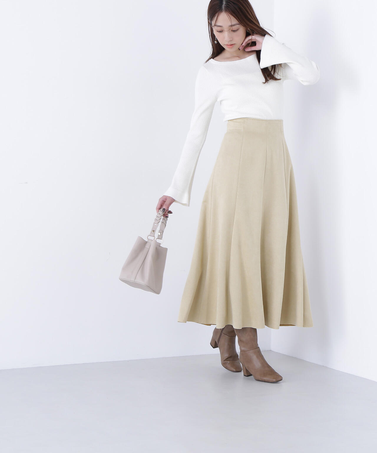 ミニシャギートリムニット