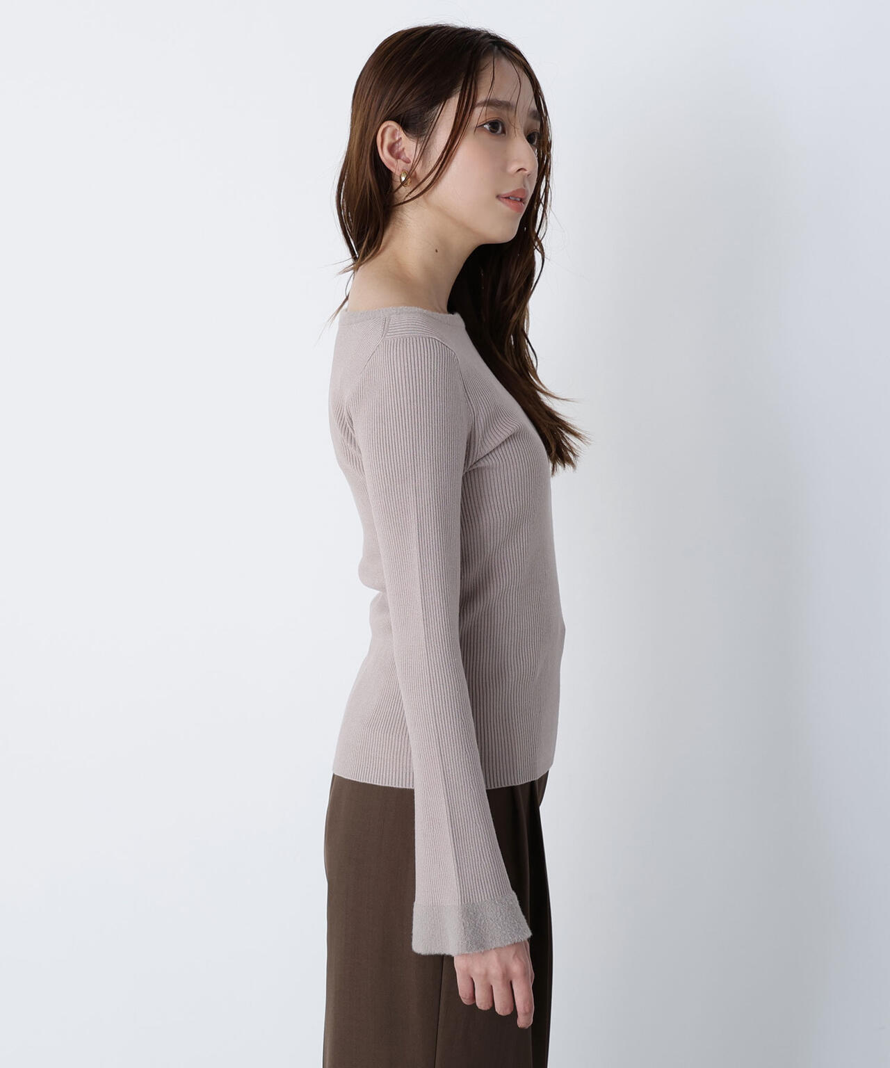 ミニシャギートリムニット