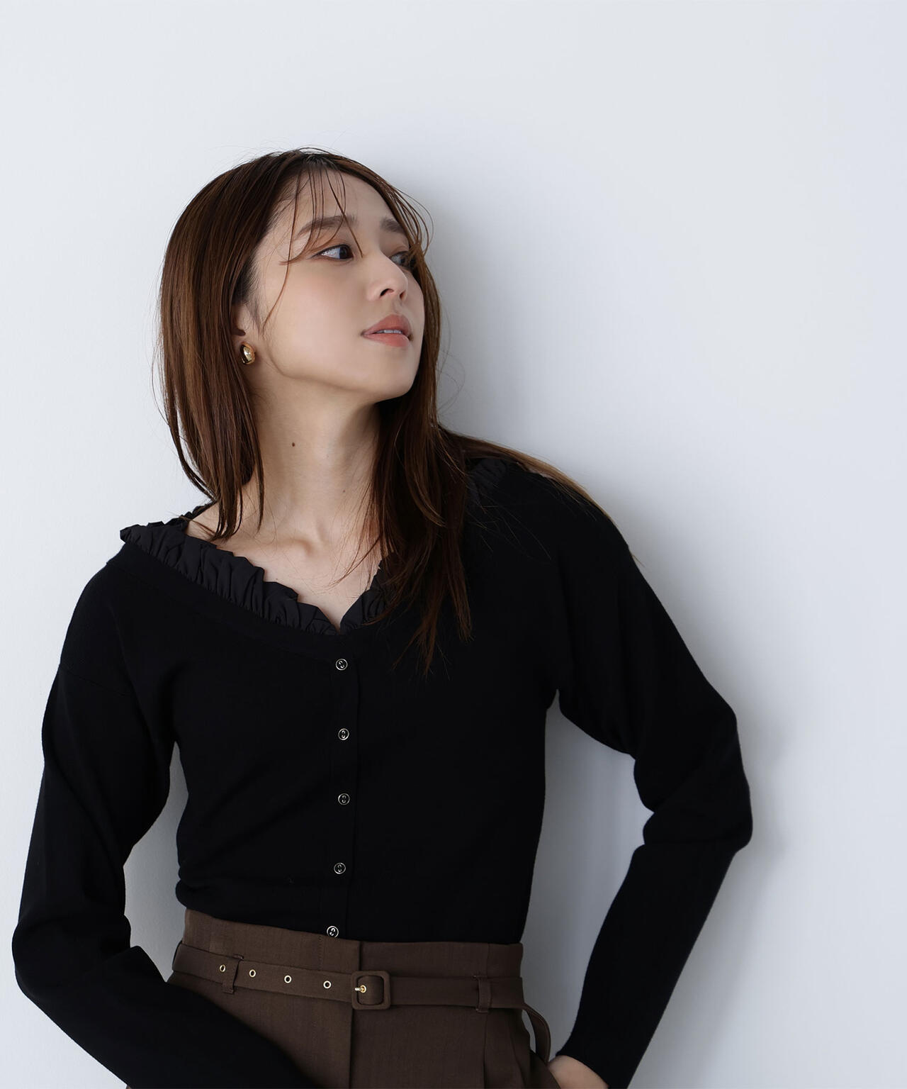 フリルキャミドッキングニット マイストラーダ フリルキャミドッキングニット Mystrada - メルカリ