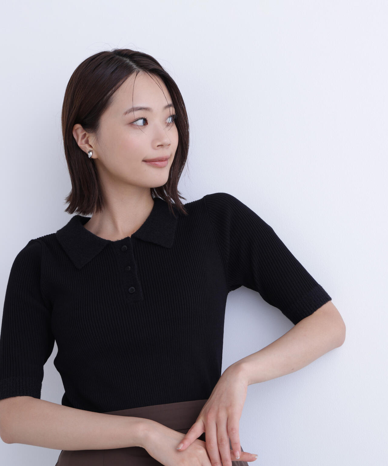 シャギートリムポロニット | NATURAL BEAUTY BASIC（ナチュラル