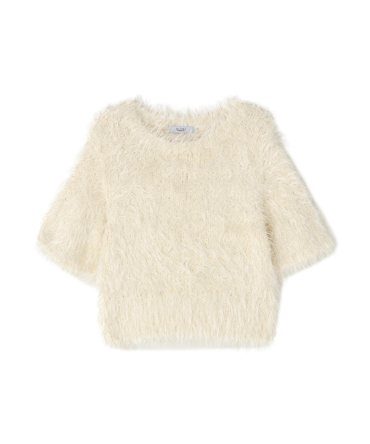 【BLANC】ミックスシャギーニット