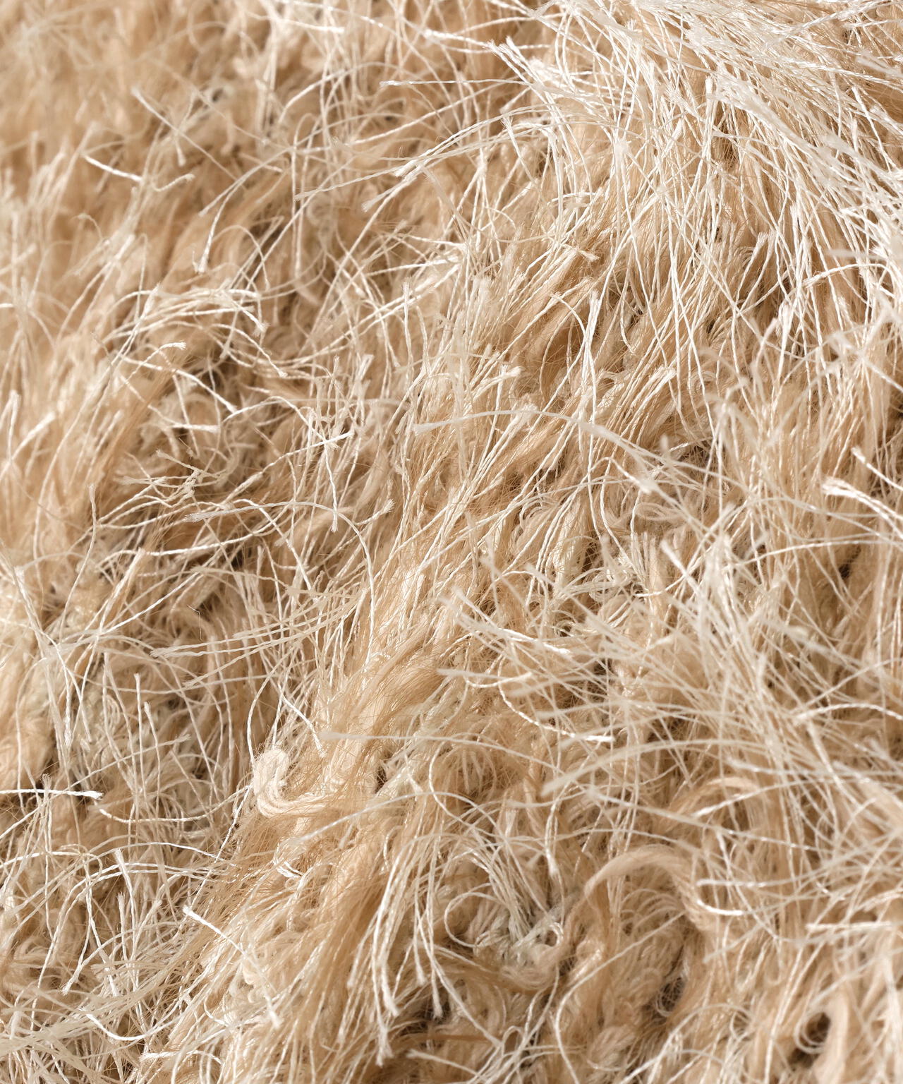 【BLANC】ミックスシャギーニット