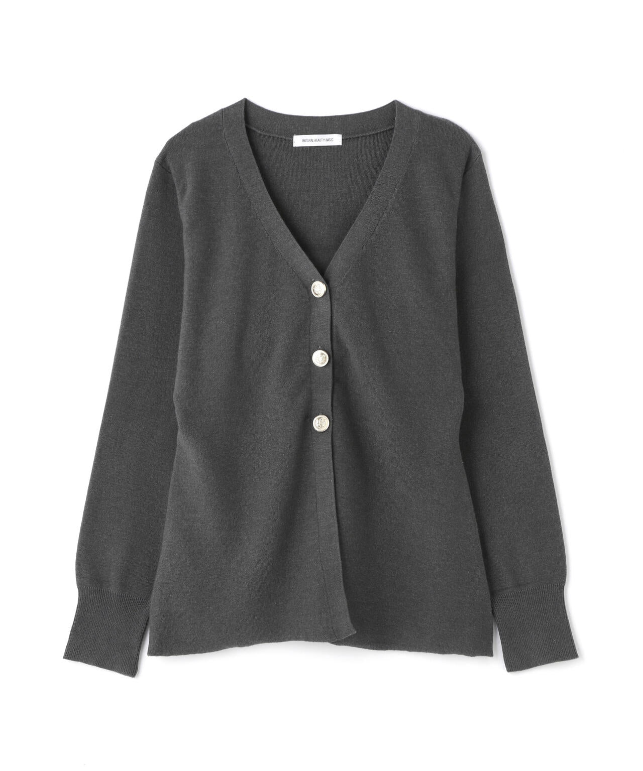 ウエストシェイプスリットカーディガン | NATURAL BEAUTY BASIC