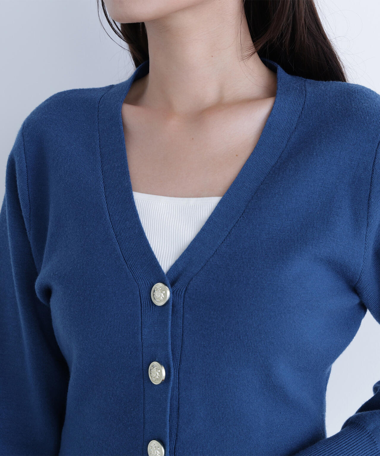 ウエストシェイプスリットカーディガン | NATURAL BEAUTY BASIC