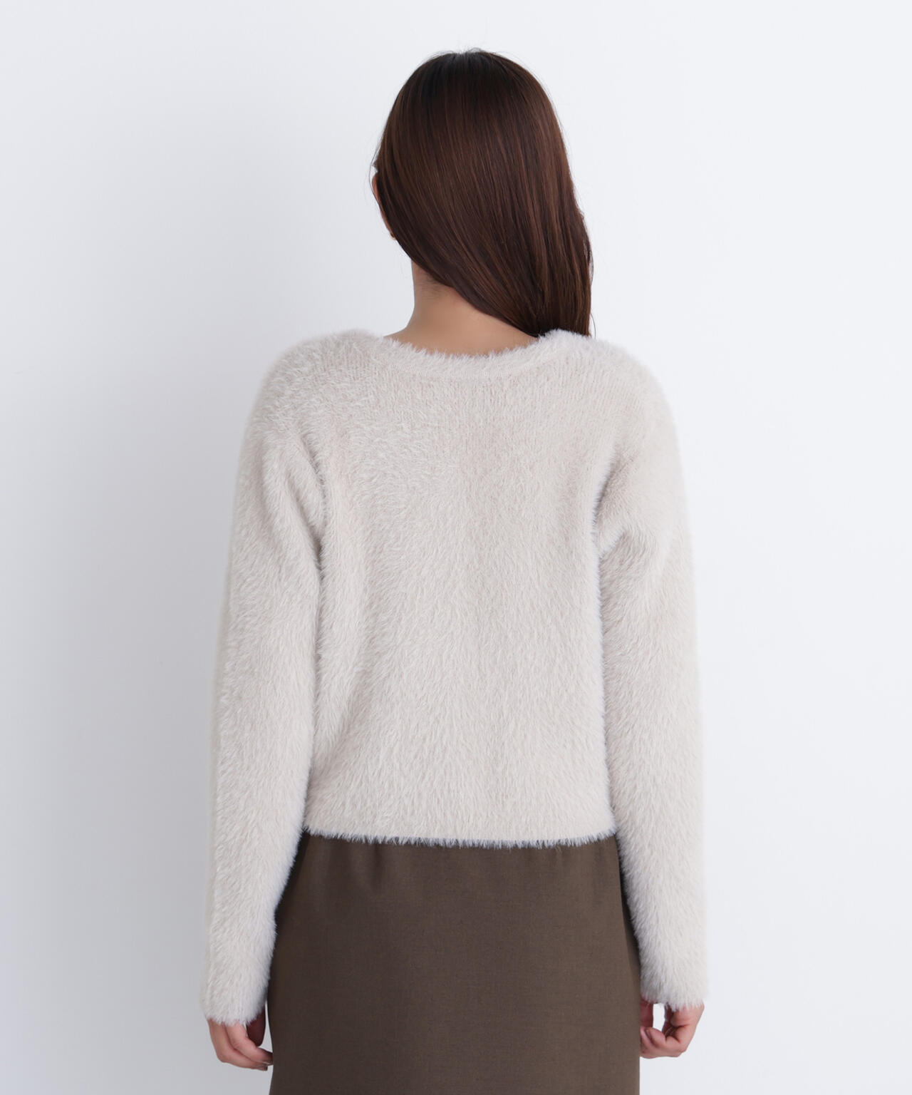 【sweet掲載】【ちょうど、いい服】“ふわ＆リブ”アンサンブルニット