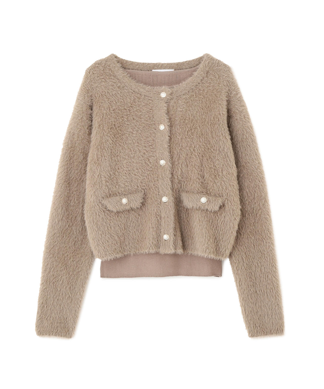 sweet掲載】【ちょうど、いい服】“ふわ＆リブ”アンサンブルニット