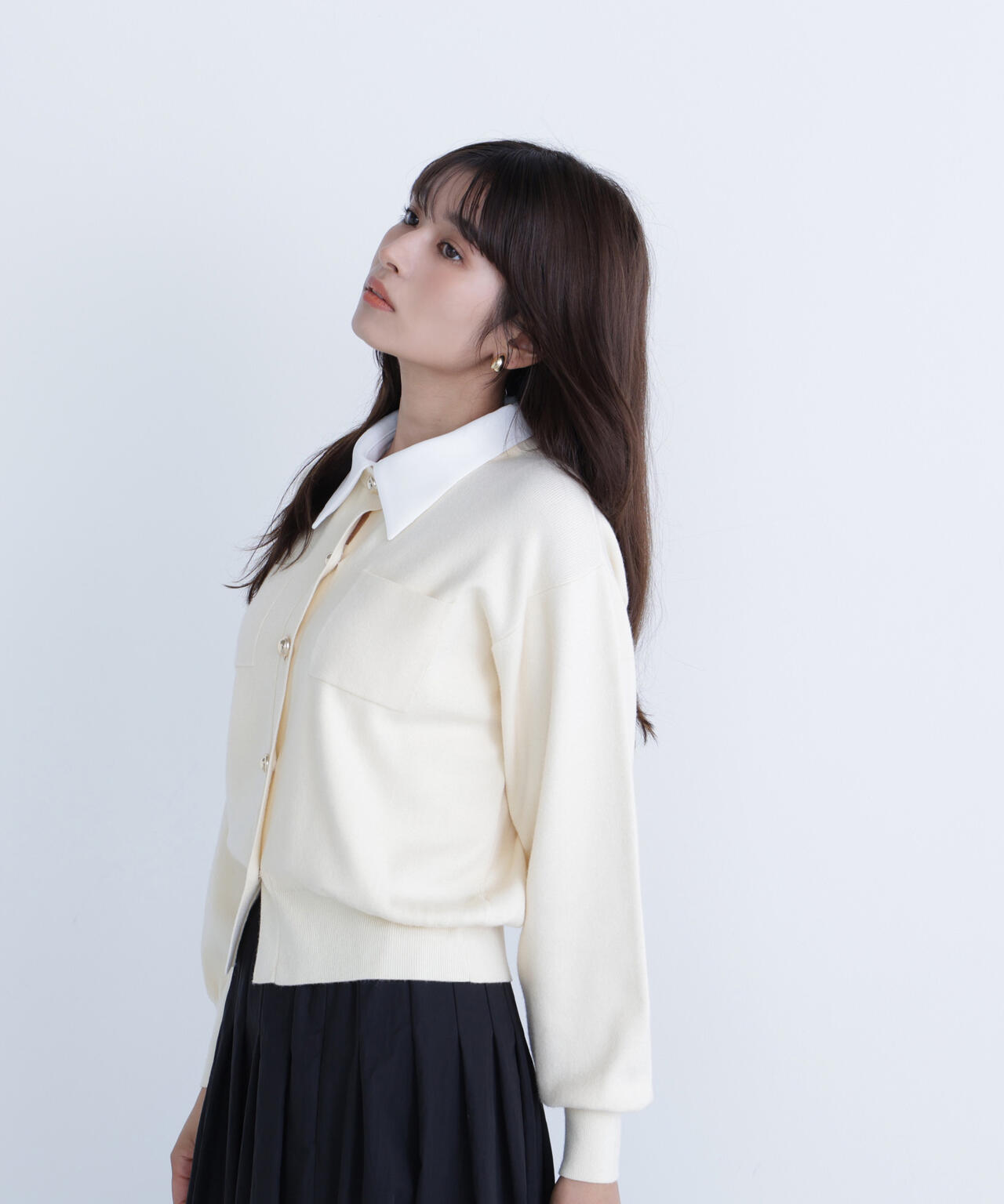 Oggi11月号掲載】2wayカラーニットジャケット | NATURAL BEAUTY