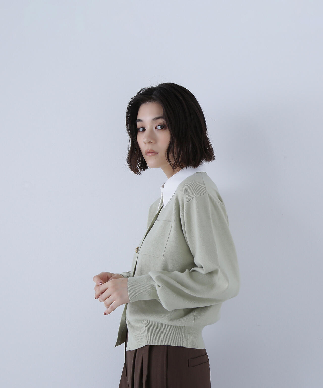 Oggi11月号掲載】2wayカラーニットジャケット | NATURAL BEAUTY