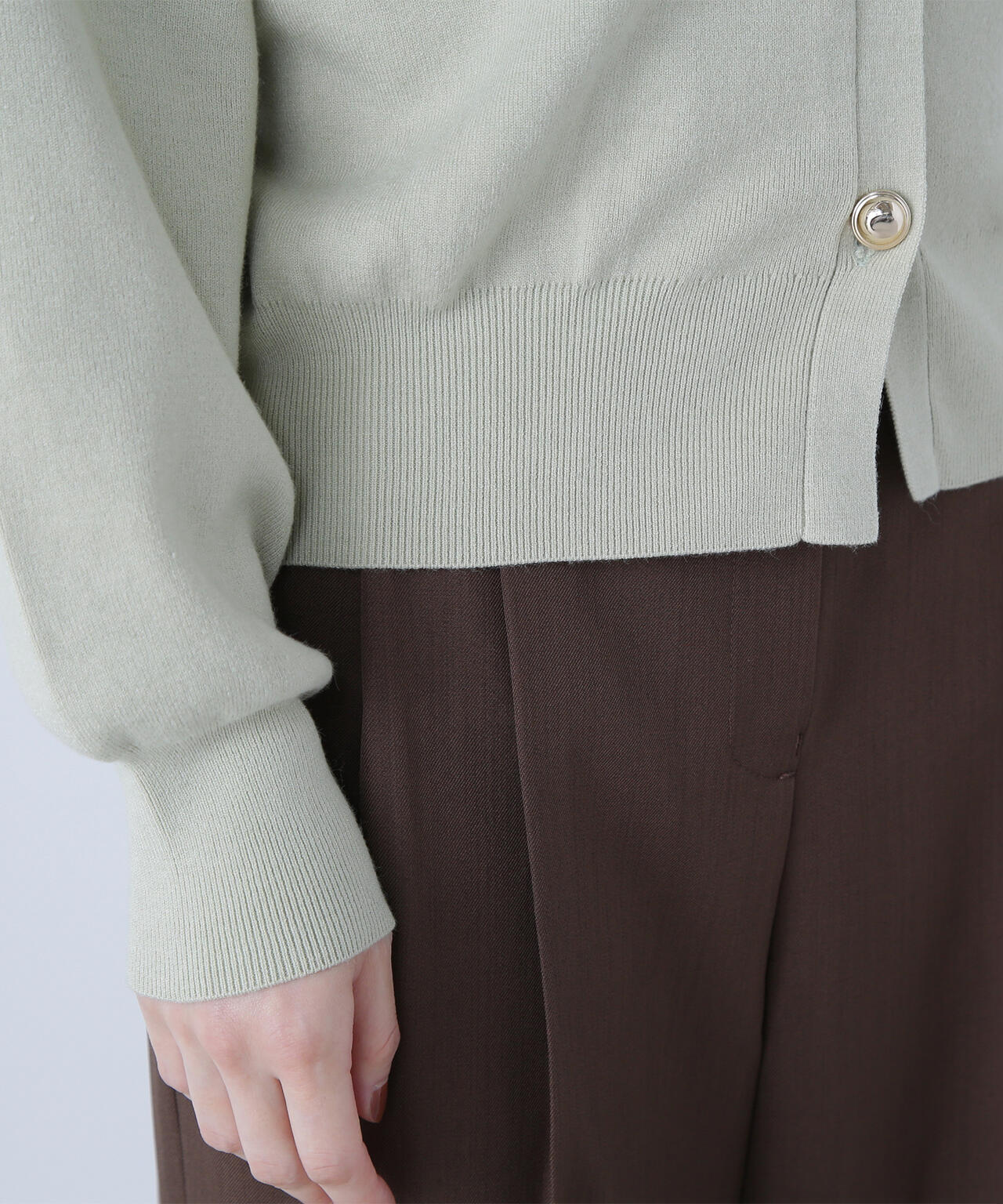 【Oggi掲載】2wayカラーニットジャケット