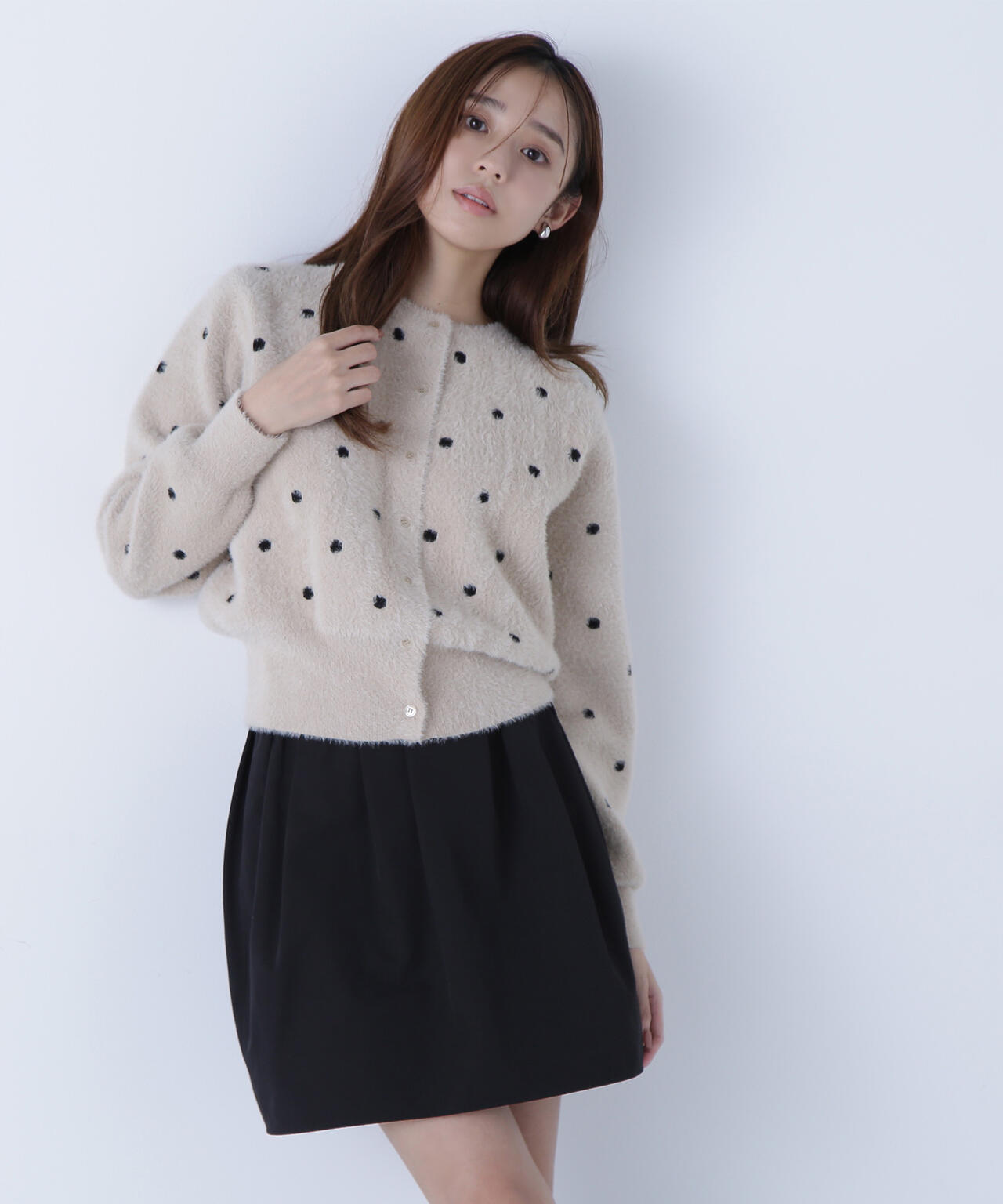 BEAUTY&YOUTH モヘヤ カーディガン Mナチュラル BEAUTY&YOUTH モヘヤ カーディガン Mナチュラル BEAUTY&YOUTH