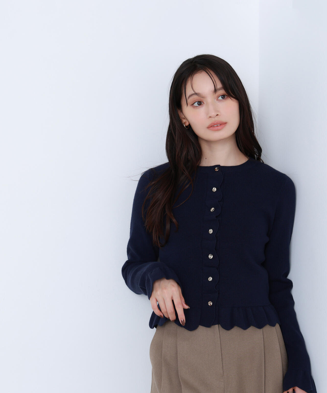 【美品】キリュウキリュウ　スタンドカラー　フリル　カーディガン　コート　ボタン 楽天市場】【kiryuyrik キリュウキリュウ】KQ-HT45-054 