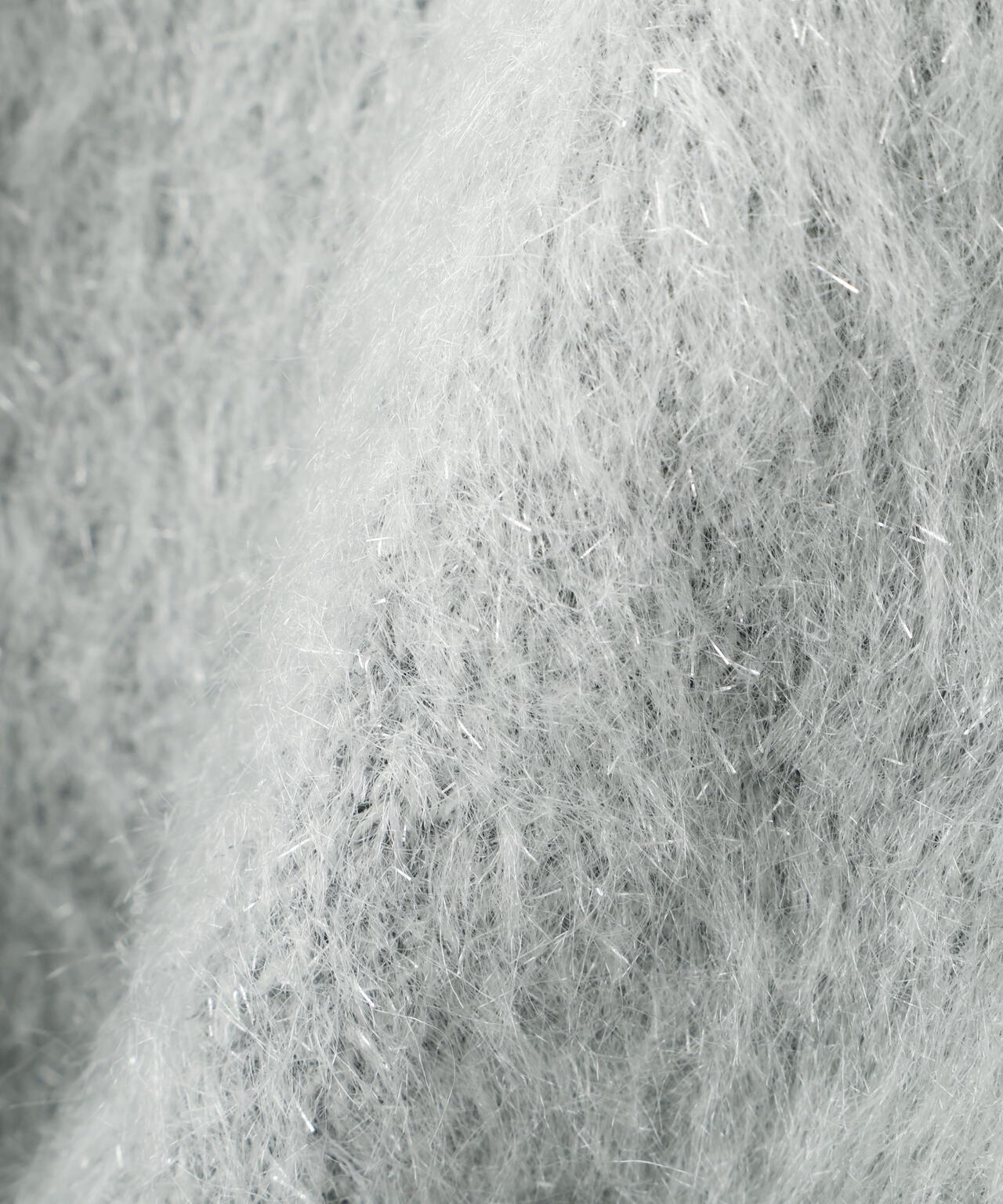 デザインボタンラメシャギーカーディガン | NATURAL BEAUTY BASIC