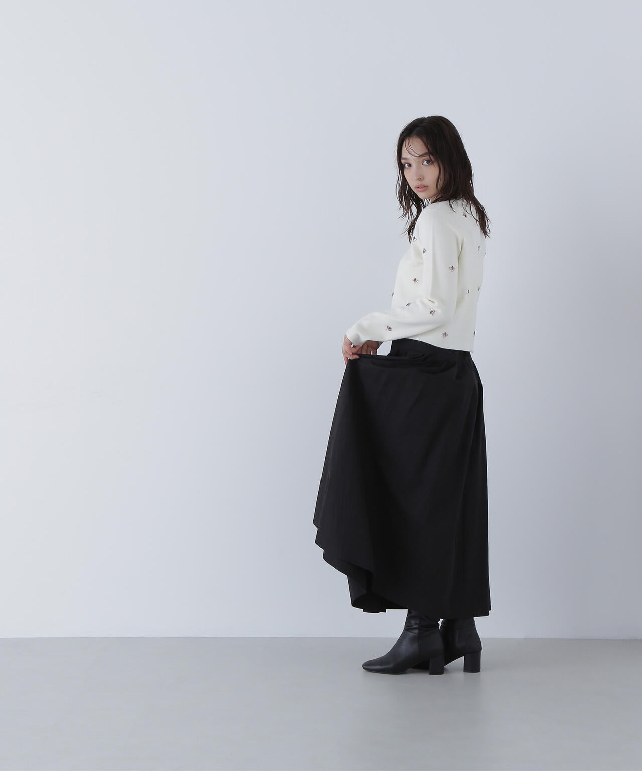 ビジューニットジャケット ビジューニットジャケット | NATURAL BEAUTY BASIC（ナチュラル