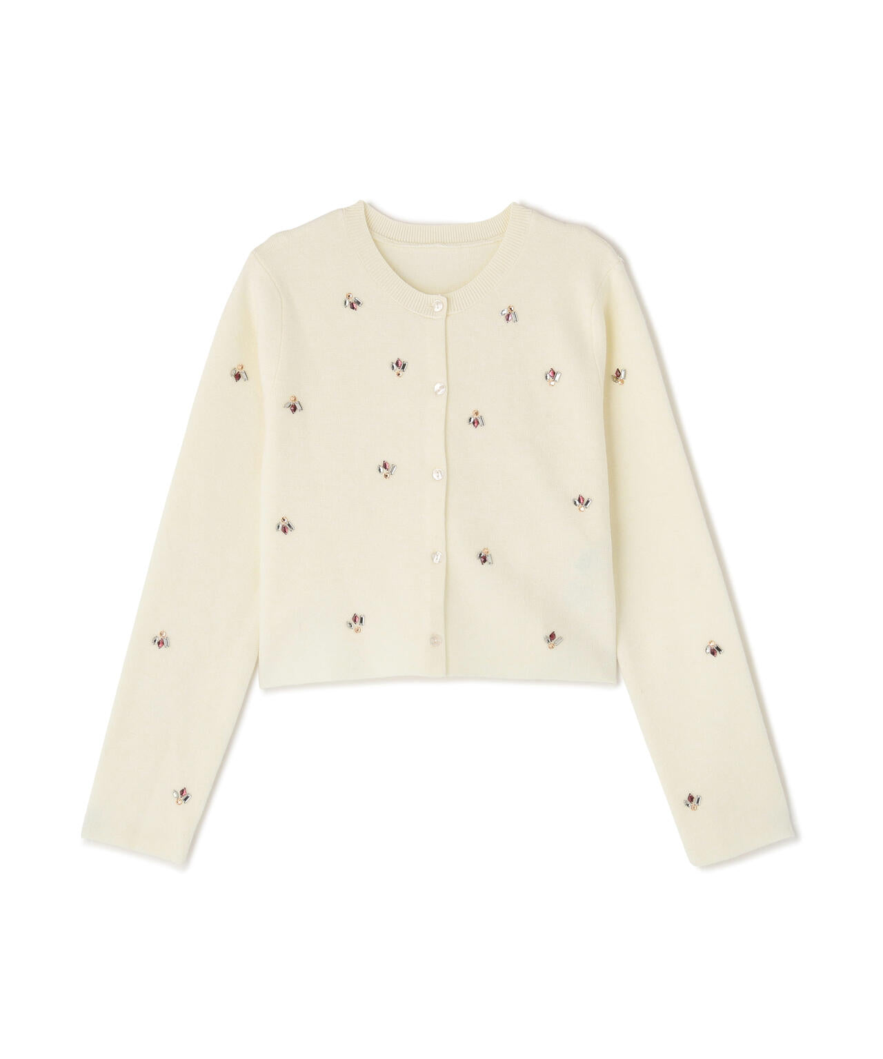 ビジューニットジャケット ビジューニットジャケット | NATURAL BEAUTY BASIC（ナチュラル