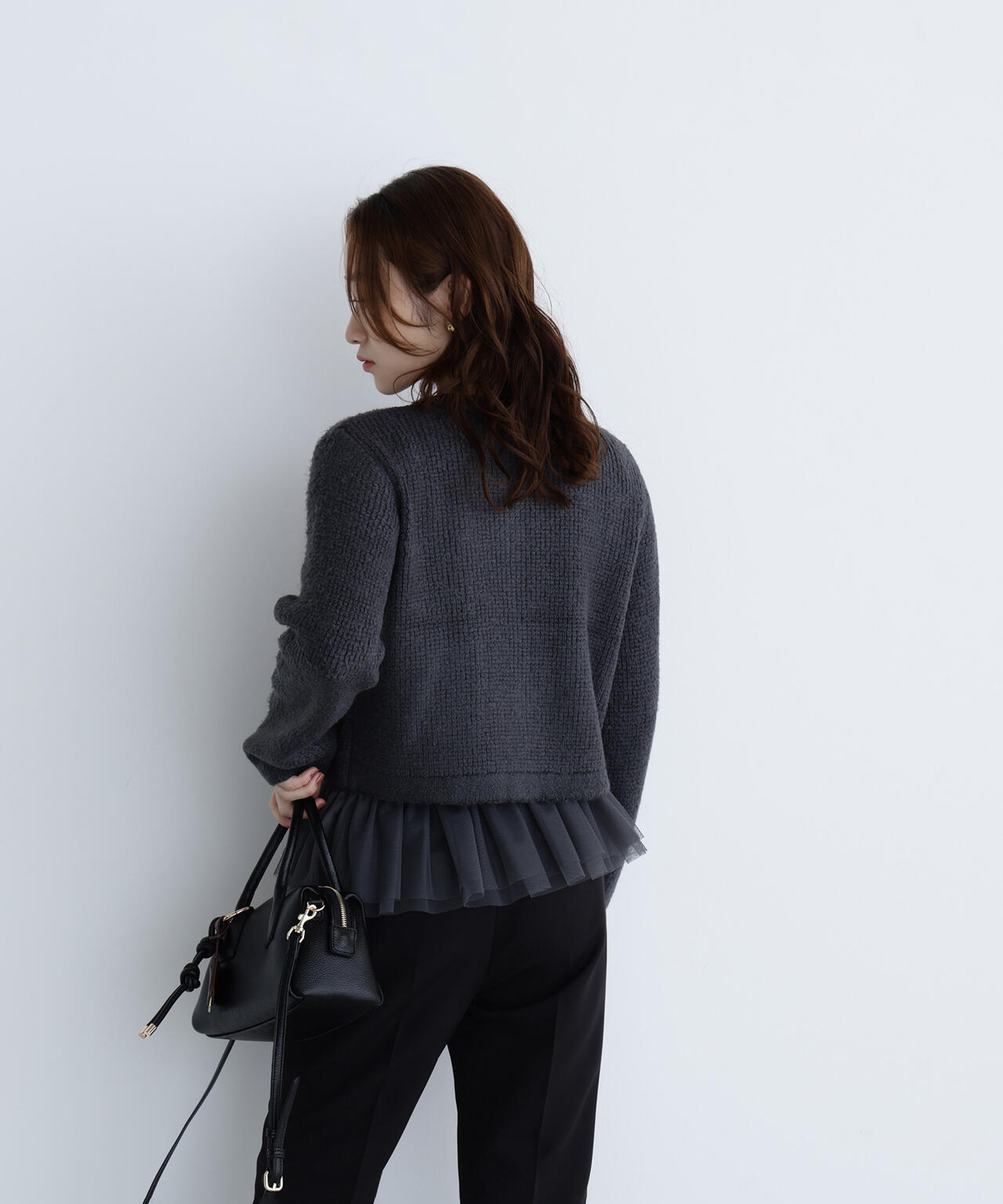 チュールペプラムニットアンサンブル | NATURAL BEAUTY BASIC