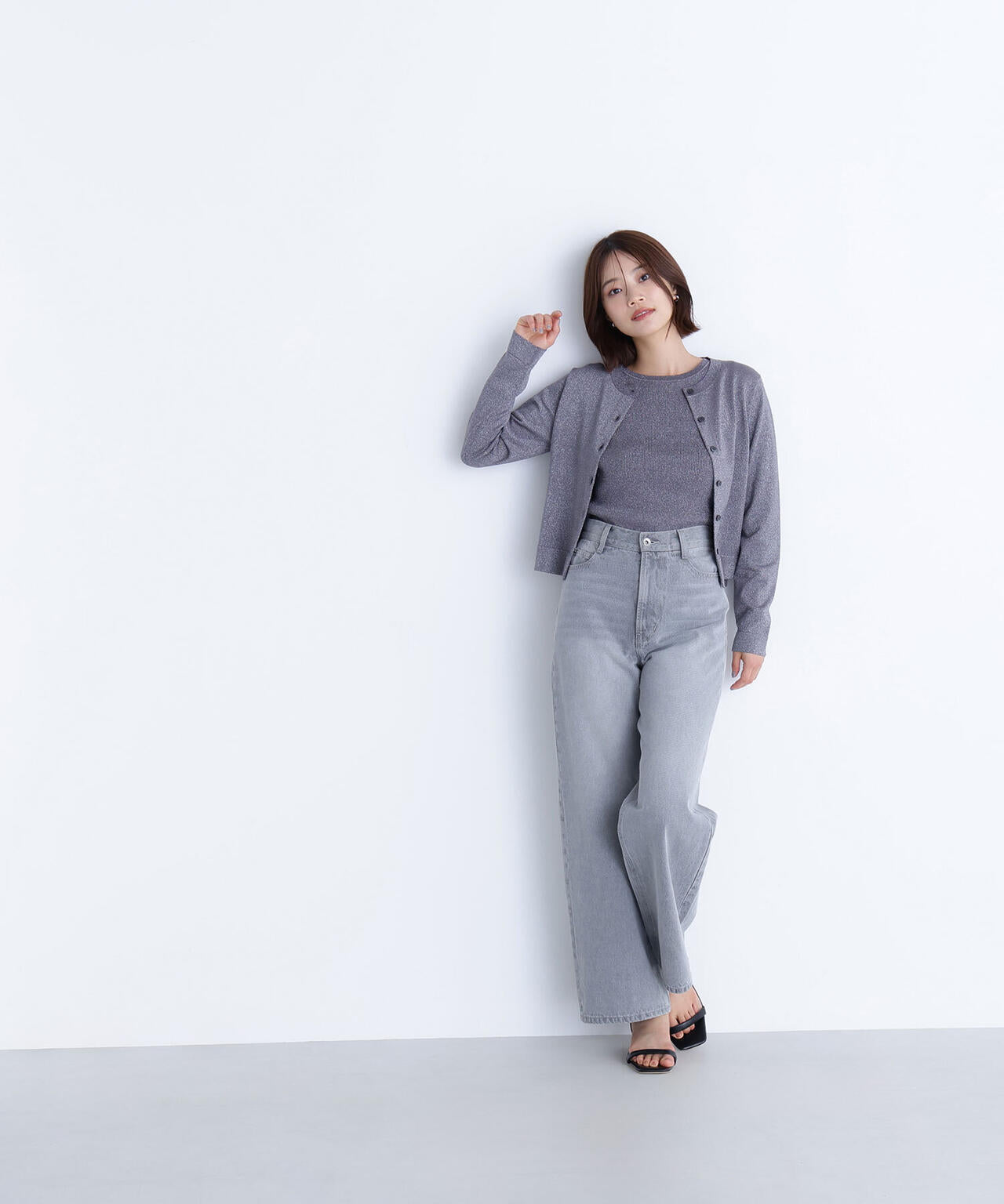 ベーシッククルーネックアンサンブル