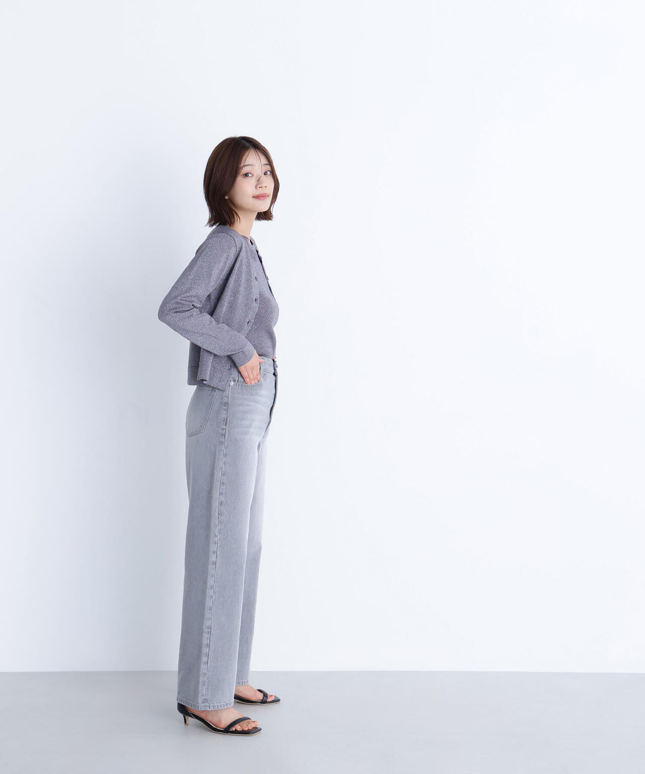 ベーシッククルーネックアンサンブル